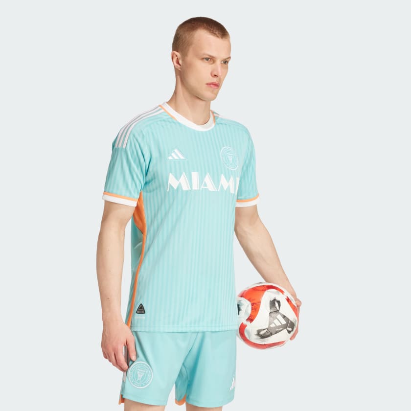 adidas 2024 INTER MIAMI CF ADIDAS MEN'S ARCHIVE AUTHENTIC MESSI JERSEY - JE6079-ADIDAS by adidas | Available at Niky's Sports