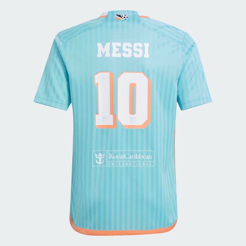 adidas 2024 INTER MIAMI CF ADIDAS ARCHIVE YOUTH MESSI JERSEY - JE6077-ADIDAS by adidas | Available at Niky's Sports