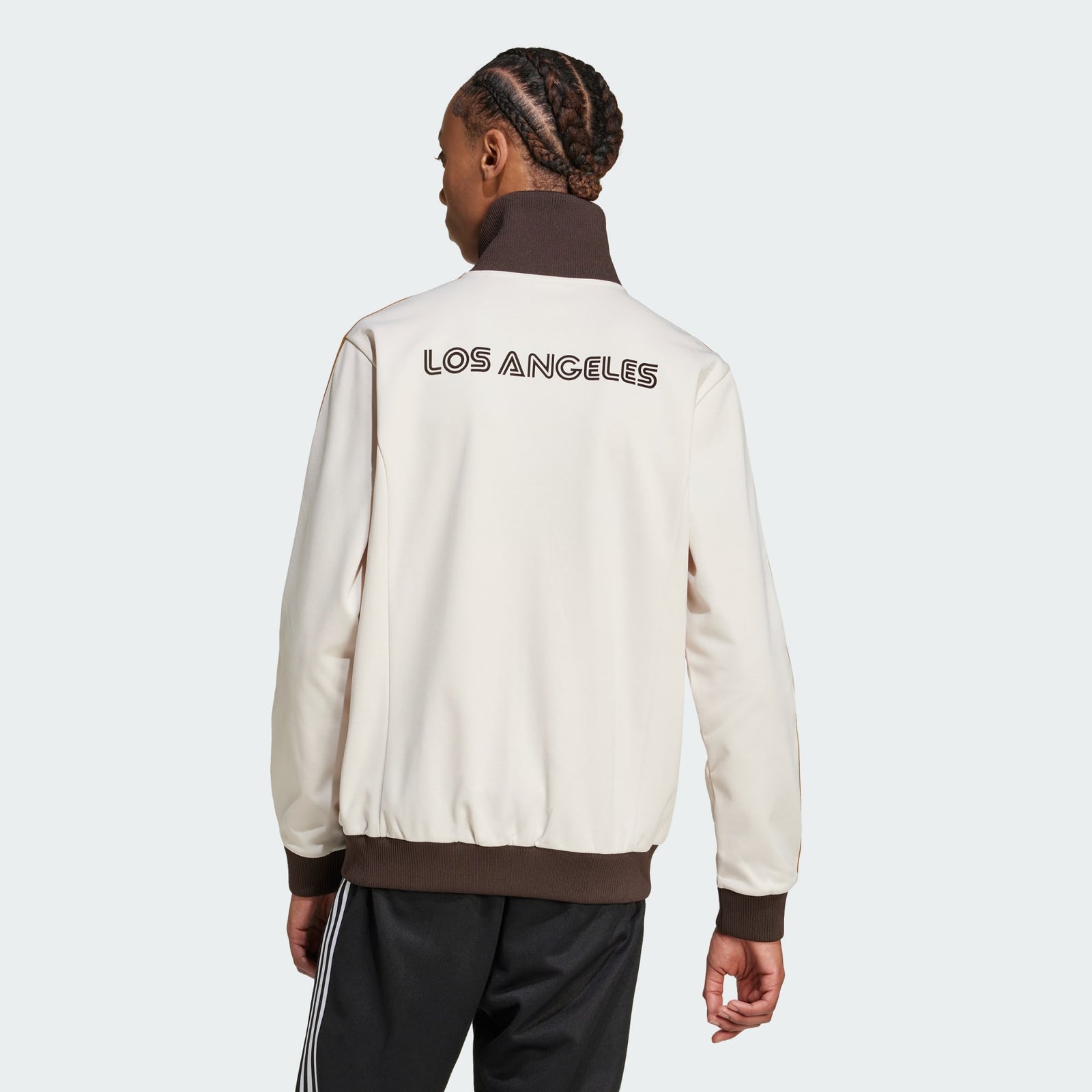 adidas LOS ANGELES FC ADIDAS BECKENBAUER TRACK TOP - JE9497-ADIDAS by adidas | Available at Niky's Sports
