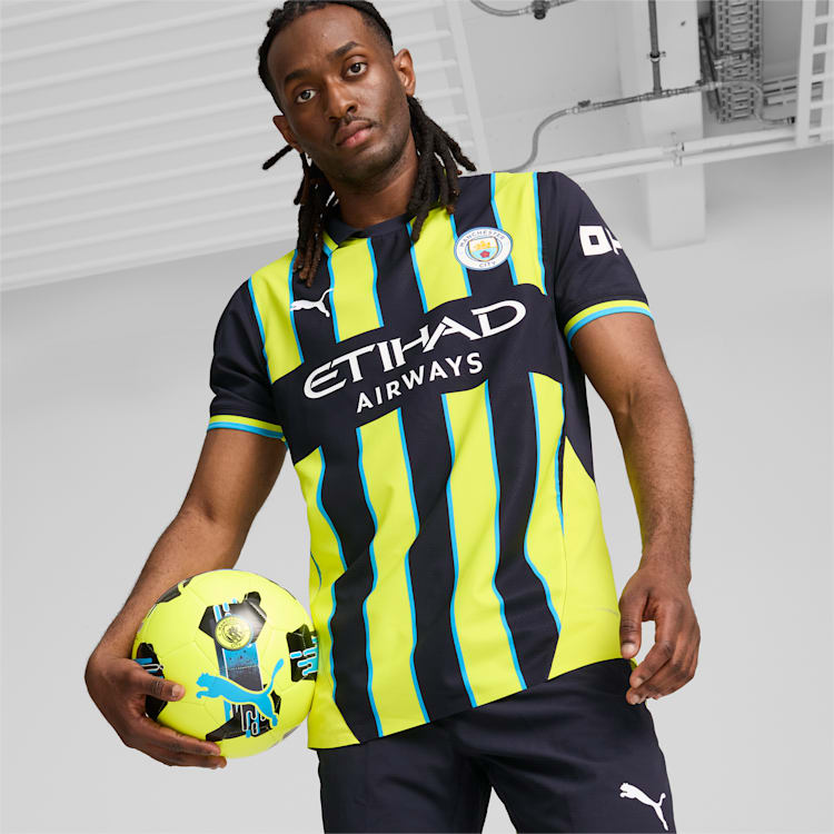 Puma Manchester City 24/25 Away Authentic Men's Soccer Jersey - 775085-02-PUMA by Puma | Available at Niky's Sports