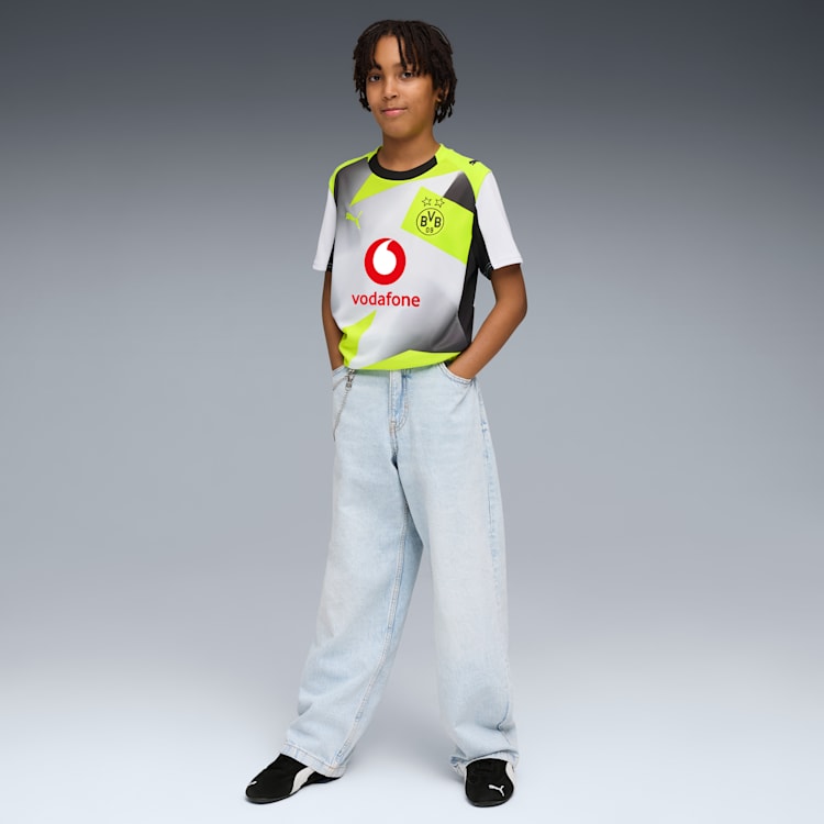 Puma Borussia Dortmund 25/26 Away Jersey Youth
