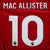 EPL Macallister 23/24 White OFFICIAL NAME AND NUMBER SET