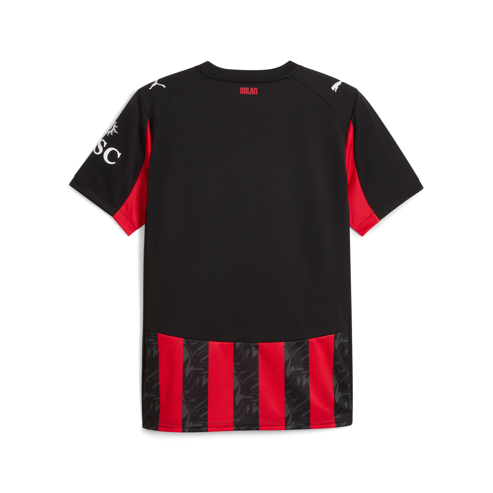 Puma AC Milan Men's Home Replica Short Sleeve Jersey 25/26 - 779962-01-PUMA by Puma | Available at Niky's Sports