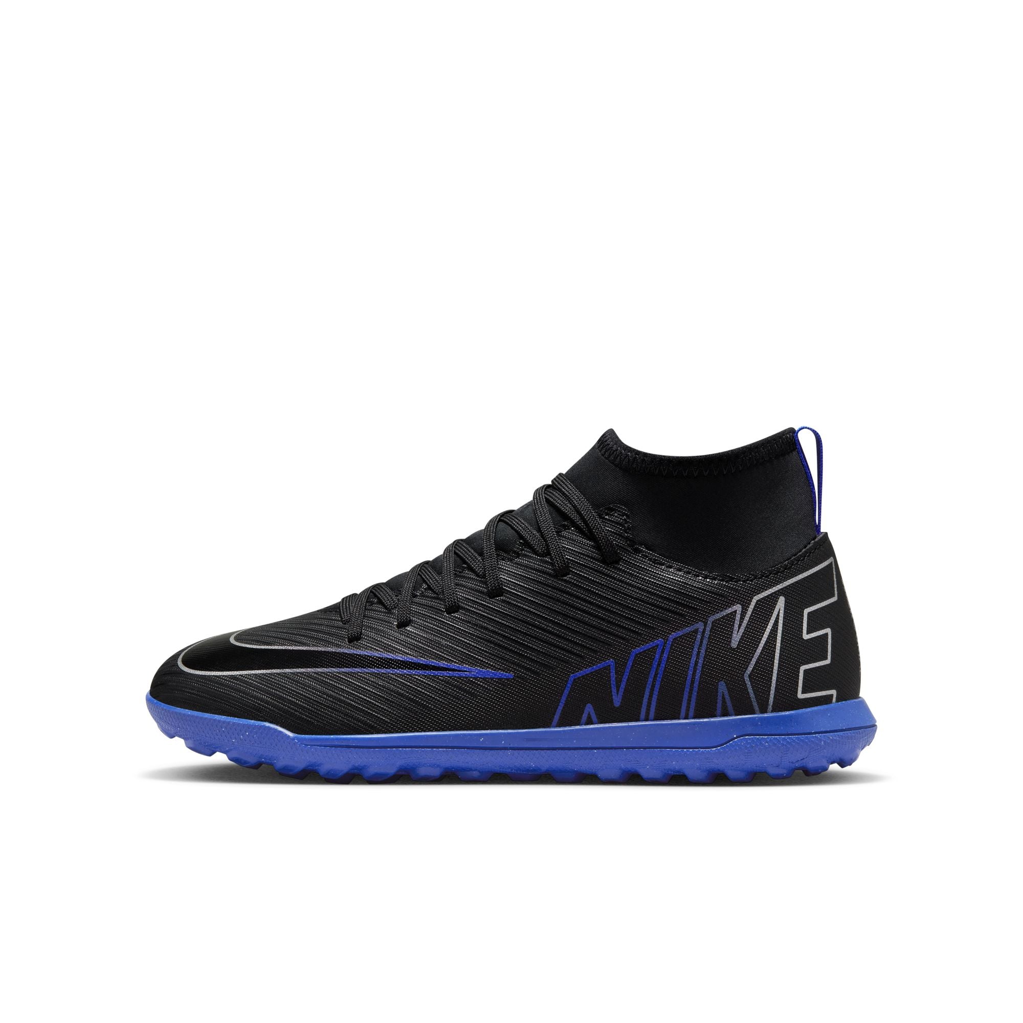 Nike Jr. Mercurial Superfly 9 Club Little/Big Kids' Turf Soccer Shoes