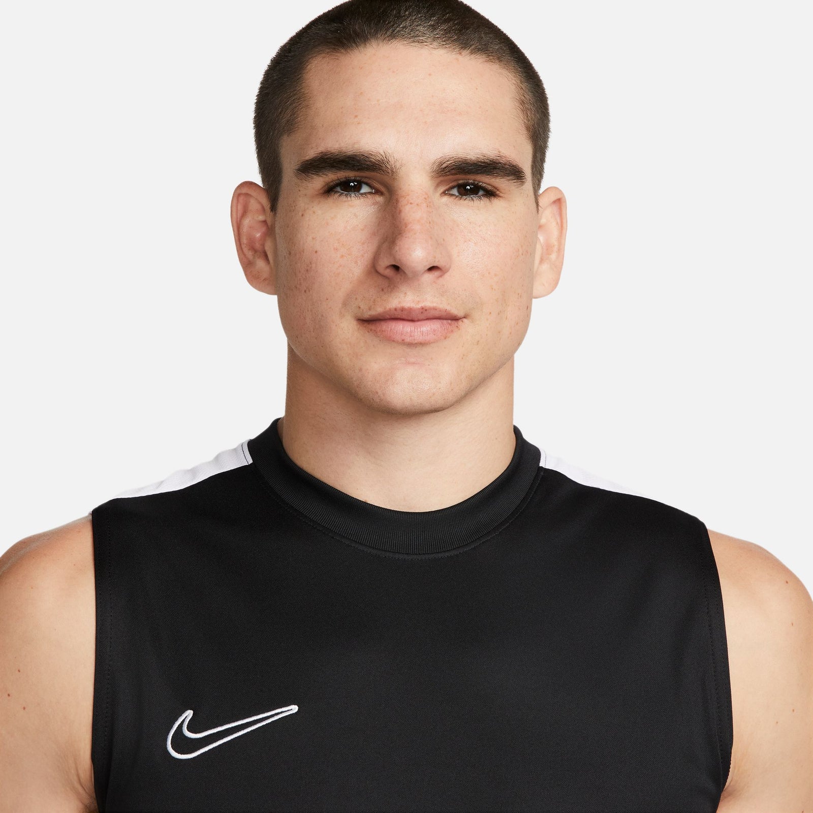Nike Dri-FIT Academy Men's Sleeveless Soccer Top - DR1331-010-NIKE by Nike | Available at Niky's Sports