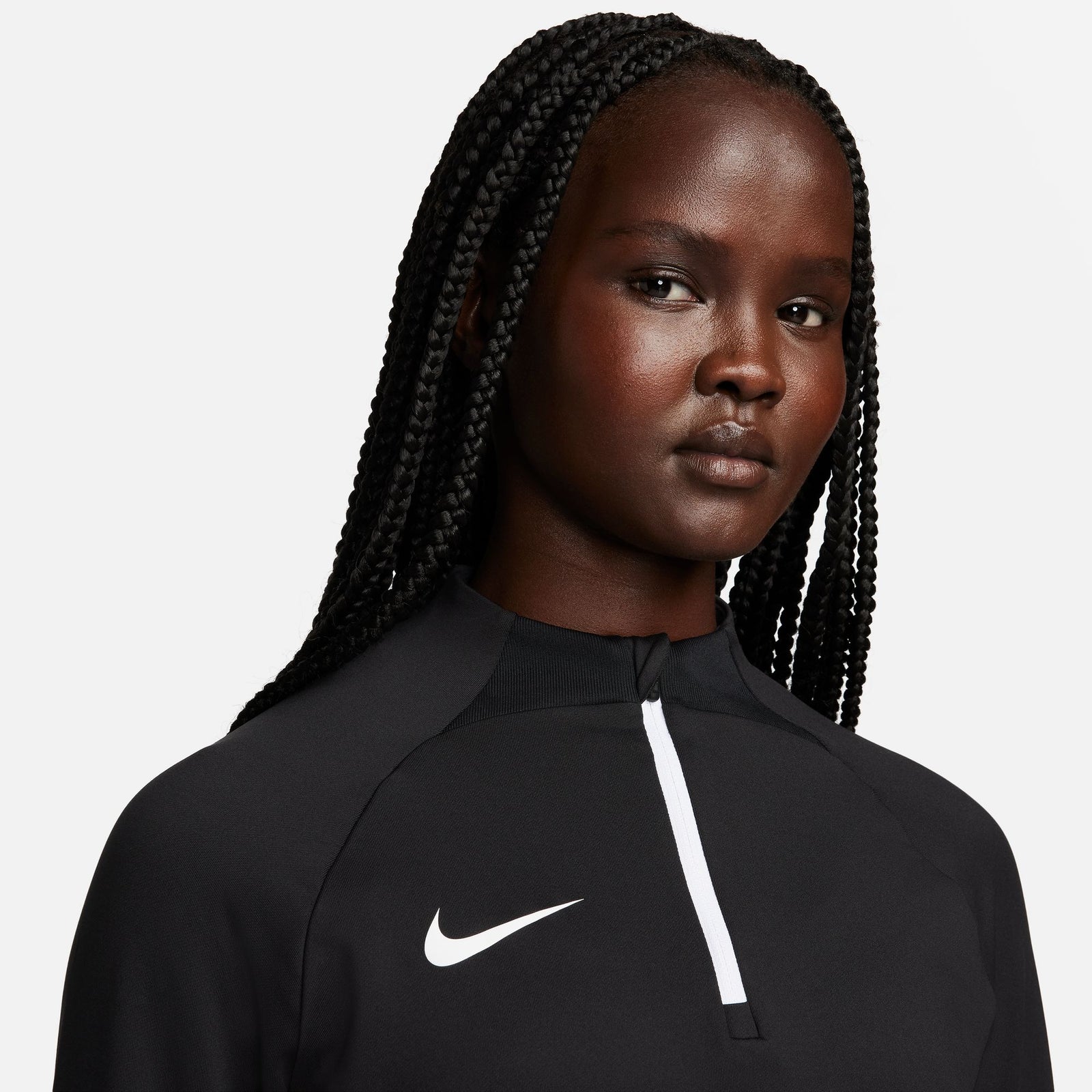 Nike Dri-FIT Strike Women's Soccer Drill Top - DR2296-010-NIKE by Nike | Available at Niky's Sports