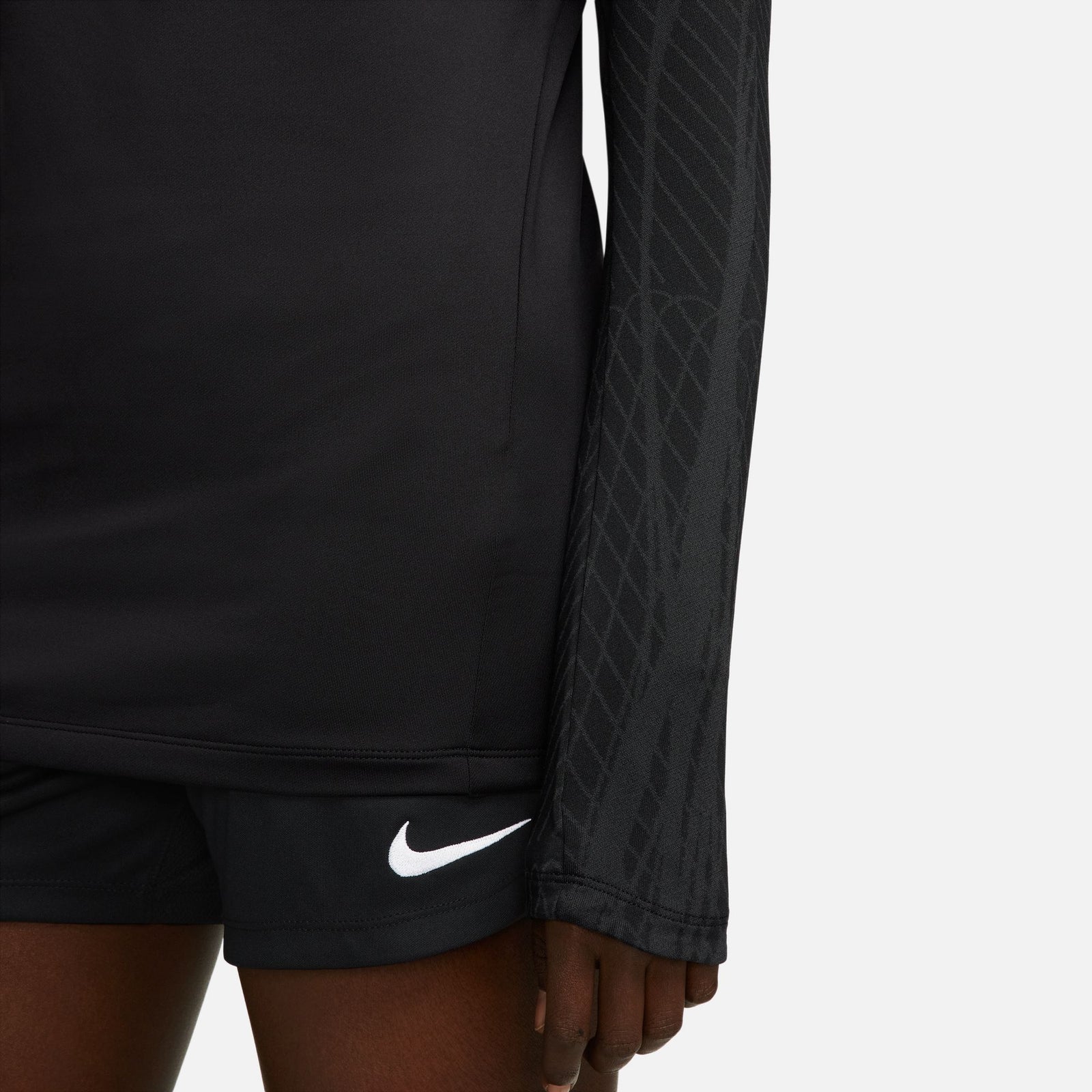 Nike Dri-FIT Strike Women's Soccer Drill Top - DR2296-010-NIKE by Nike | Available at Niky's Sports