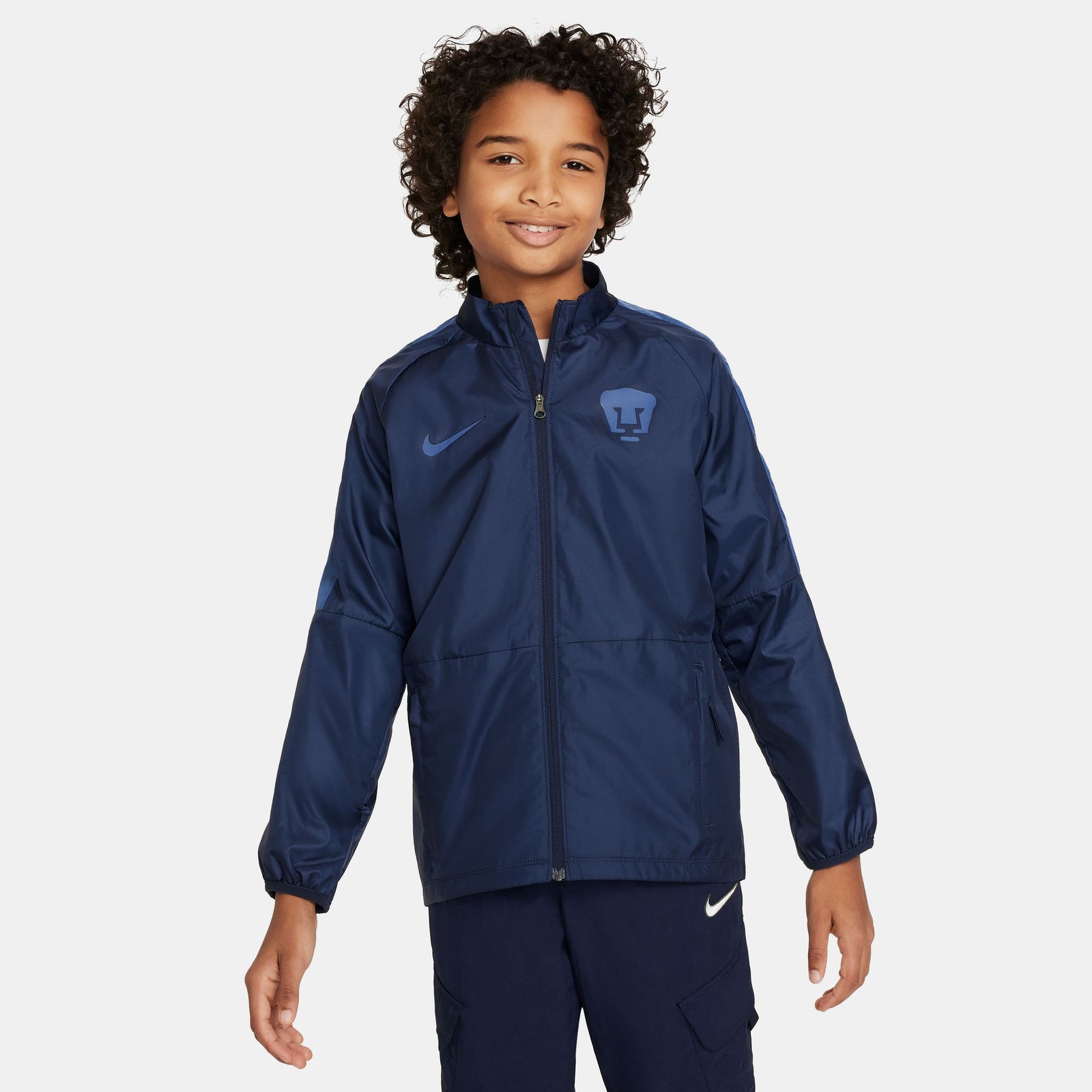 Nike Pumas UNAM Repel Academy AWF Big Kids' Soccer Jacket - DV4727-451-NIKE by Nike | Available at Niky's Sports