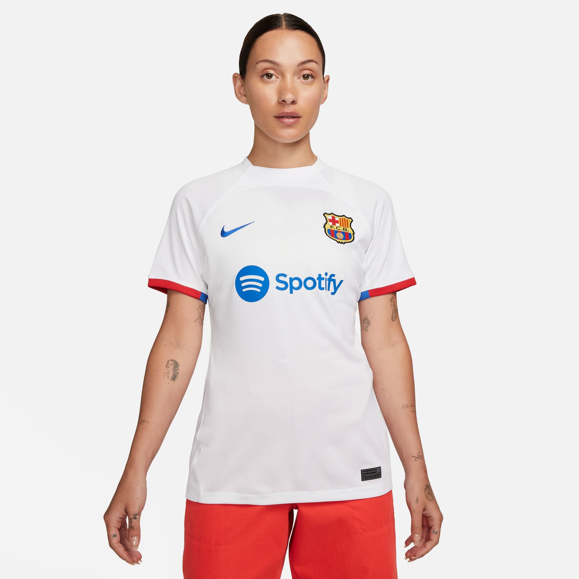 Nike FC Barcelona 2023/24 Stadium Away Women's Dri-FIT Soccer Jersey