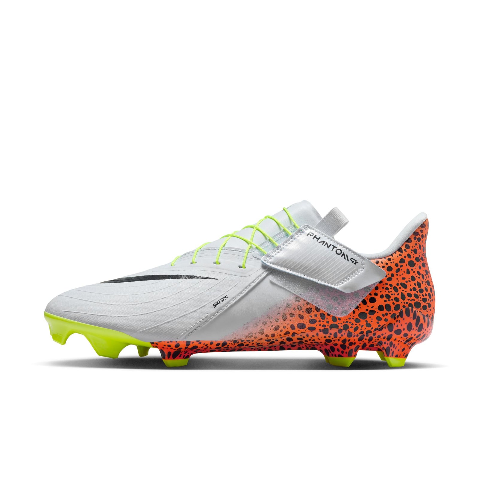 Nike Phantom GX 2 Academy EasyOn Electric MG Low-Top Soccer Cleats - FN8199-900-NIKE by Nike | Available at Niky's Sports