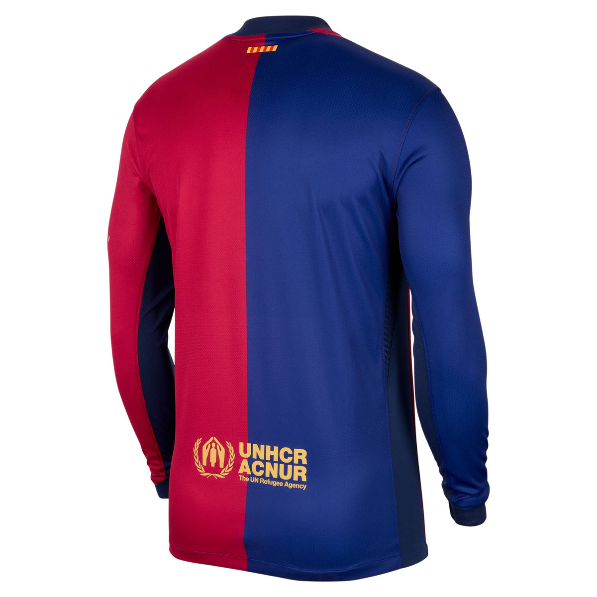 FC Barcelona 2024/25 Stadium Home Men's Nike Dri-FIT Soccer Replica Long-Sleeve Jersey - FN8806-456-NIKE by Nike | Available at Niky's Sports