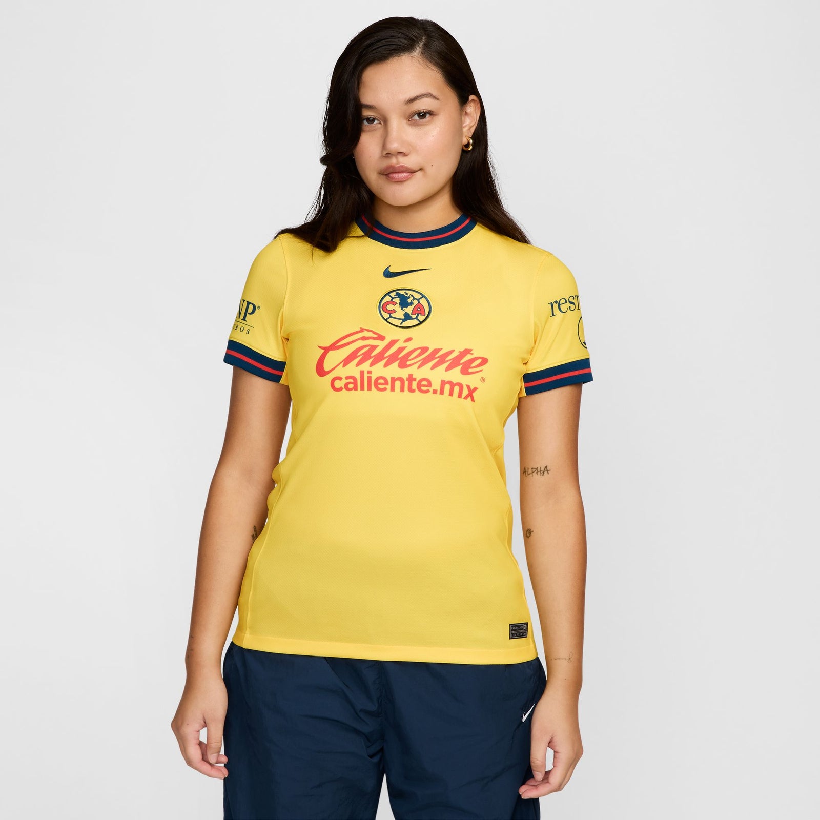 Nike Club America 2024/25 Stadium Home Women's Dri-FIT Soccer Replica Jersey - FN8969-719-NIKE by Nike | Available at Niky's Sports