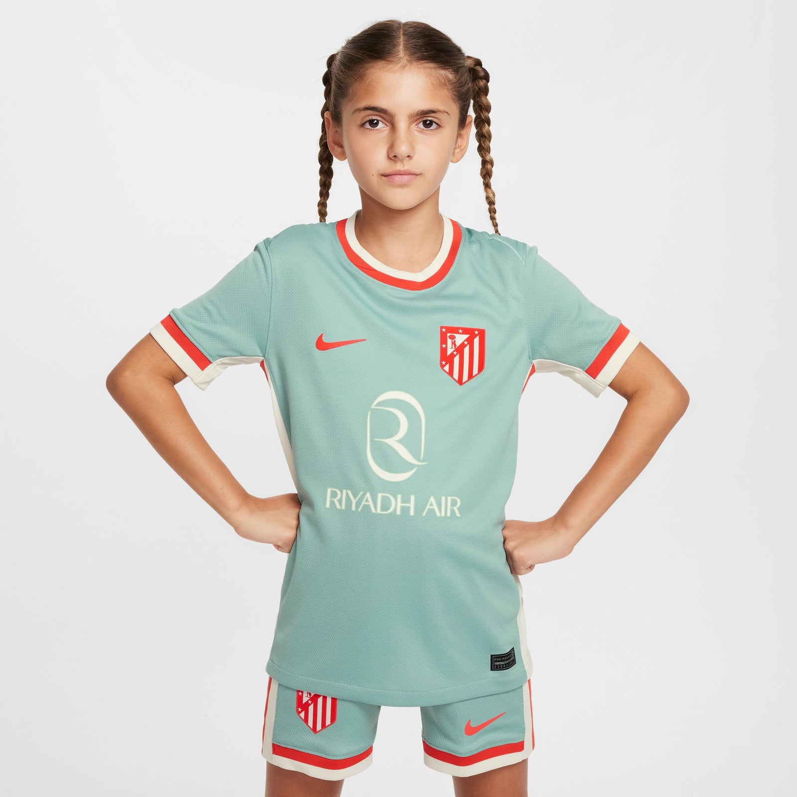 Nike Atletico Madrid 2024/25 Stadium Away Big Kids' Dri-FIT Soccer Replica Jersey - FN9122-018-NIKE by Nike | Available at Niky's Sports