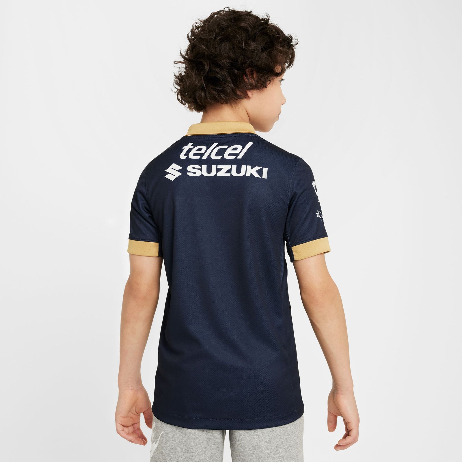 Nike Pumas UNAM 2024/25 Stadium Away Big Kids' Dri-FIT Soccer Replica Jersey - FN9127-451-NIKE by Nike | Available at Niky's Sports