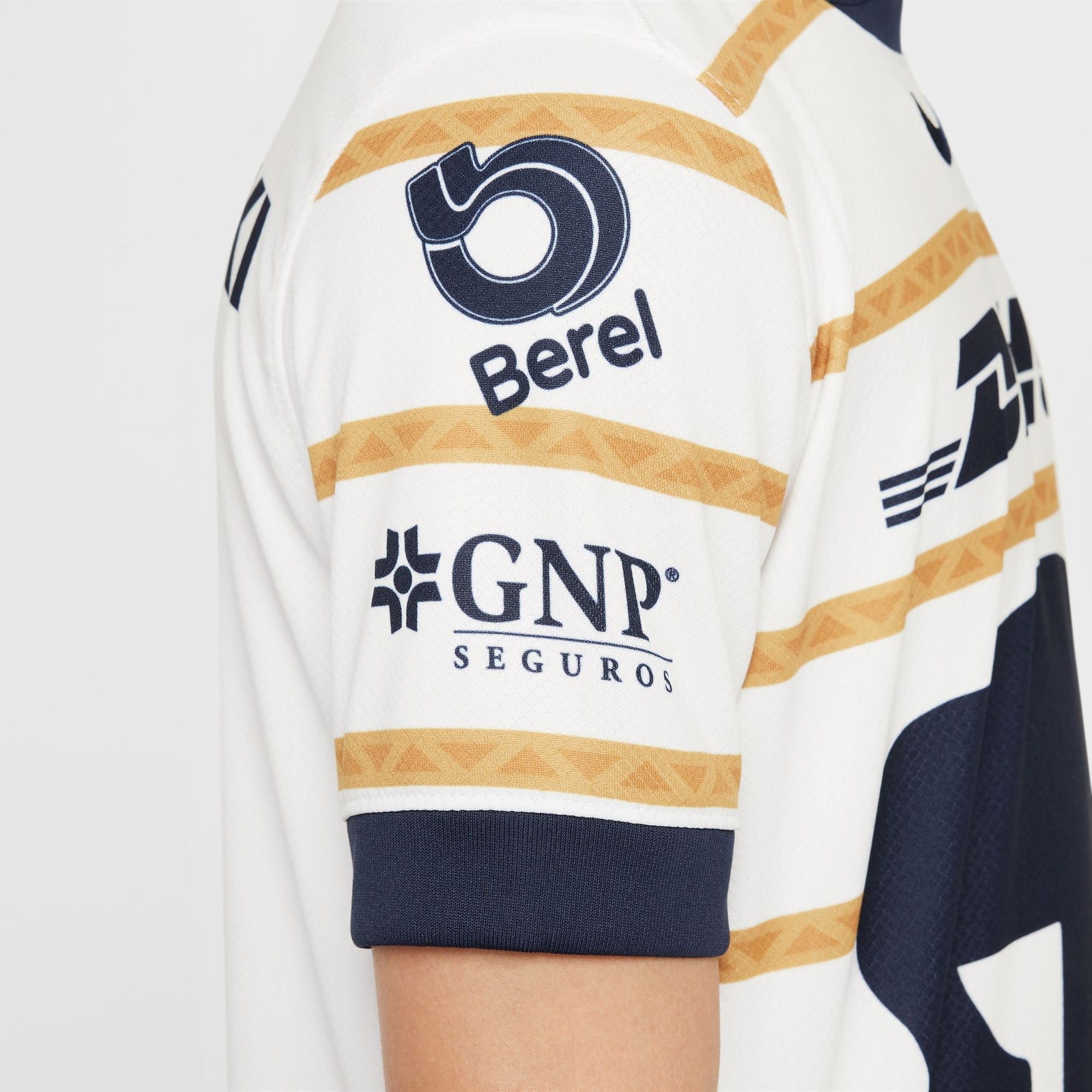 Nike Pumas UNAM 2024/25 Stadium Home Big Kids' Dri-FIT Soccer Replica Jersey - FN9128-100-NIKE by Nike | Available at Niky's Sports