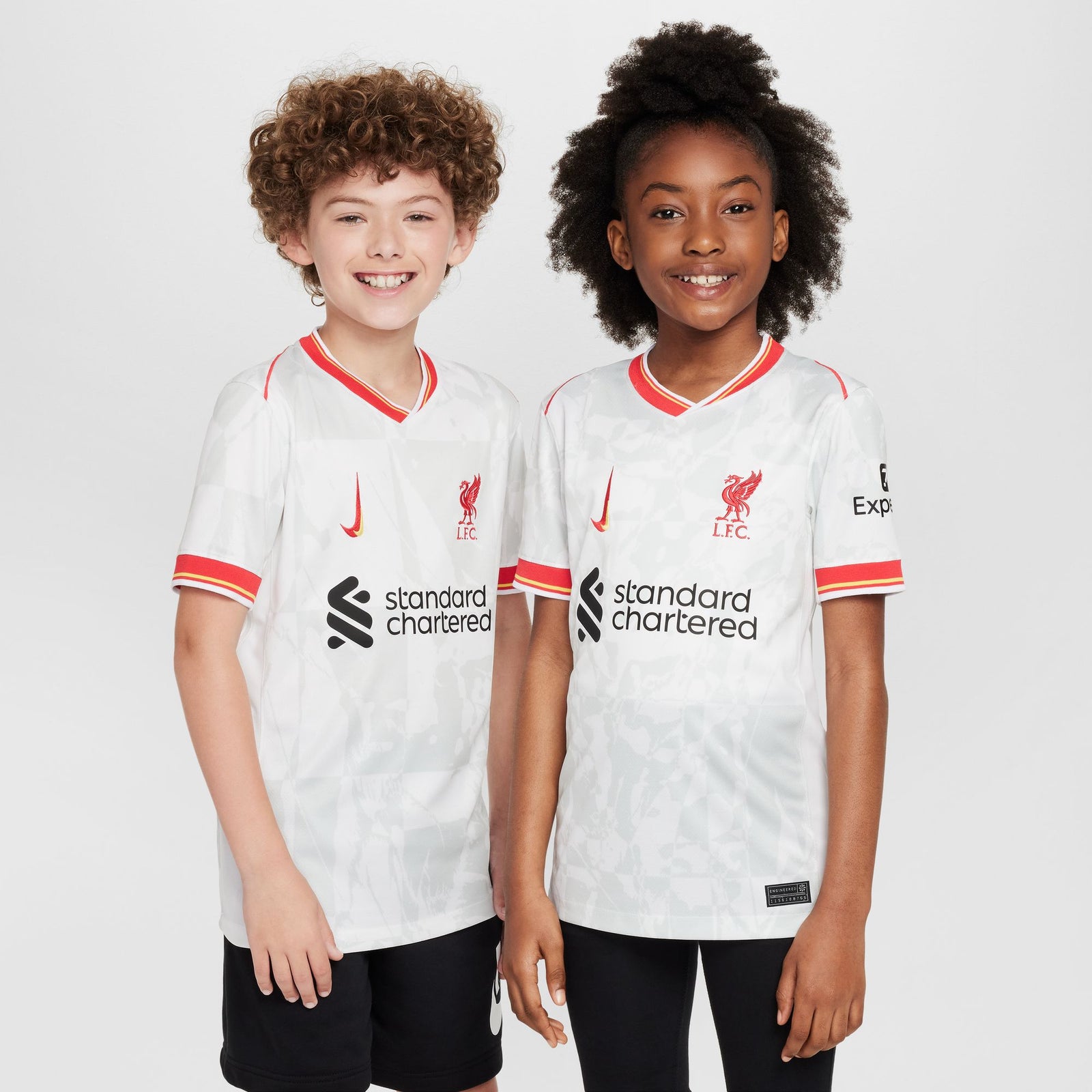 Nike Liverpool FC 2024/25 Stadium Third Big Kids' Dri-FIT Soccer Replica Jersey - FQ2253-101-NIKE by Nike | Available at Niky's Sports