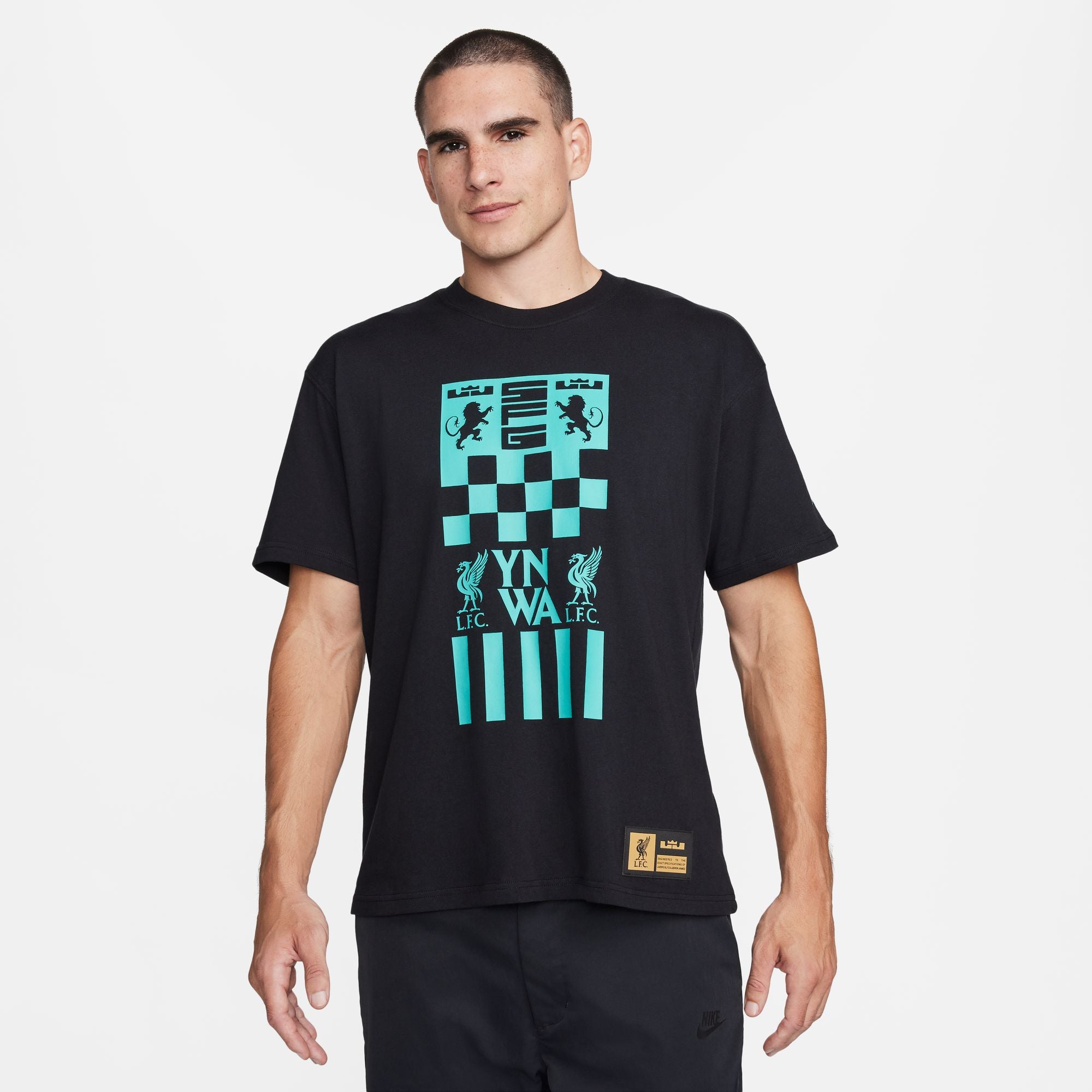 Nike LeBron x Liverpool FC Men's Max90 Soccer T-Shirt