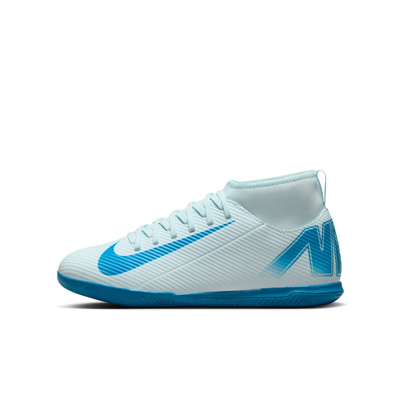 Nike Jr. Mercurial Superfly 10 Club Little/Big Kids' IC High-Top Soccer Shoes - FQ8320-400-NIKE by Nike | Available at Niky's Sports