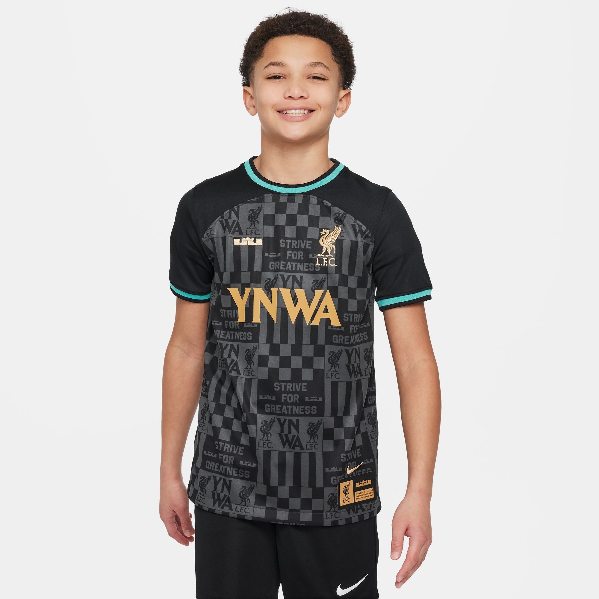 Nike LeBron x Liverpool FC Stadium Big Kids' Dri-FIT Replica