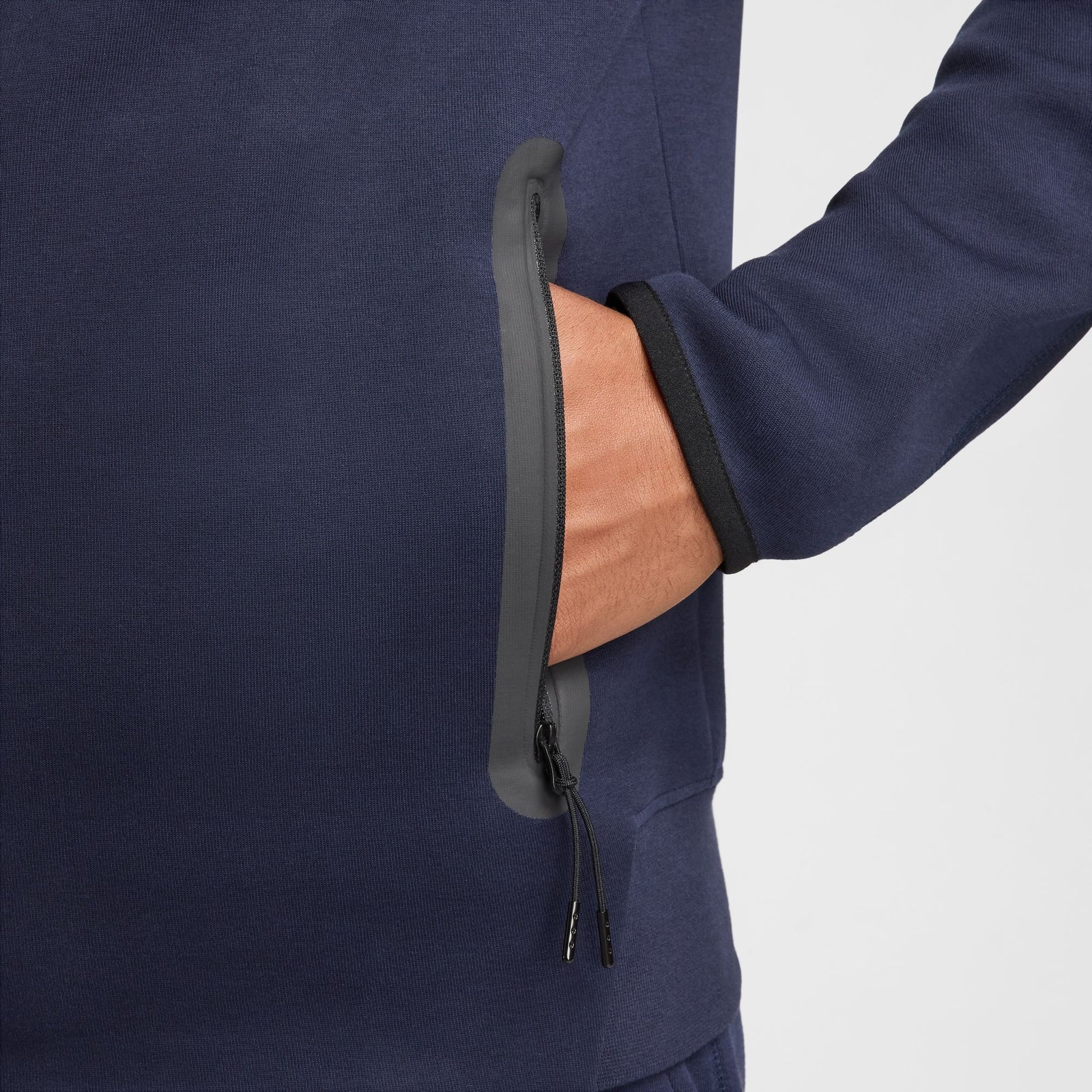 Nike Chelsea FC Tech Fleece Windrunner Men's Soccer Full-Zip Hoodie - FZ4175-452-NIKE by Nike | Available at Niky's Sports