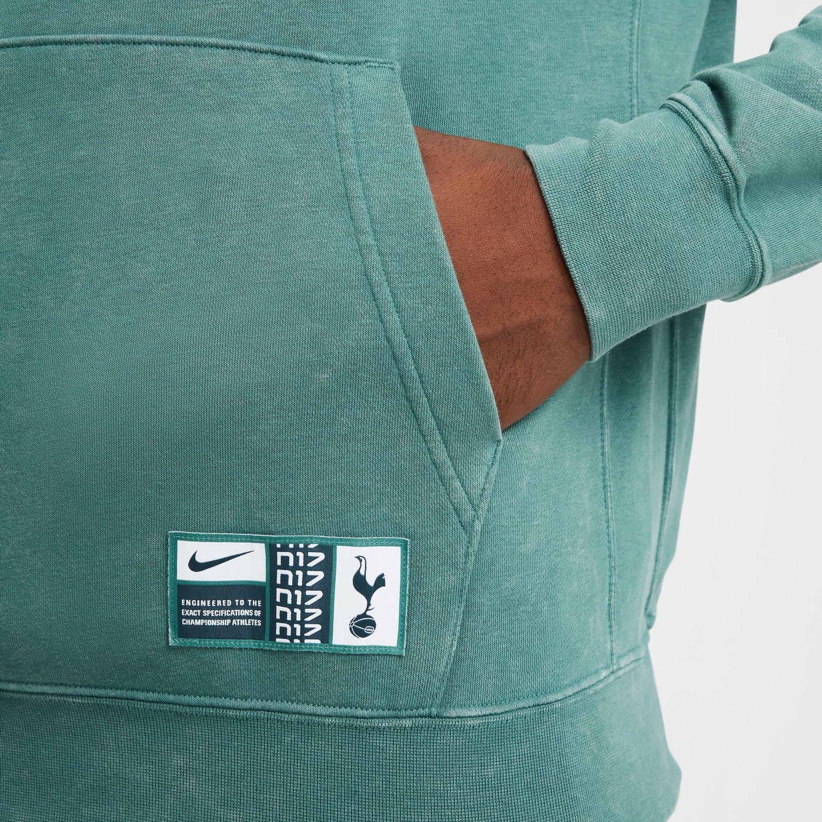 Nike Tottenham Hotspur Club Third Men's Soccer French Terry Pullover Hoodie - FZ4243-361-NIKE by Nike | Available at Niky's Sports