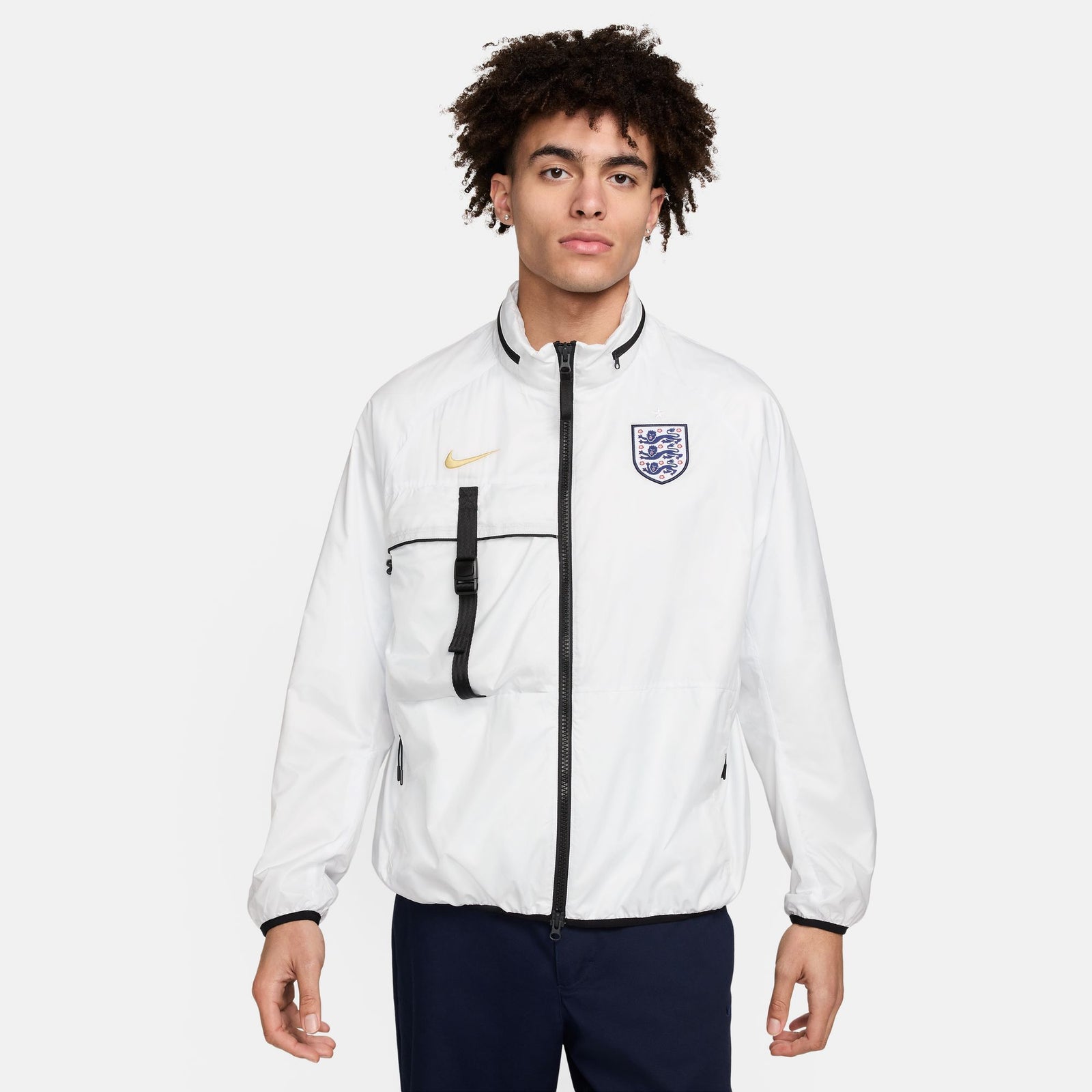 Nike England Men's Soccer Jacket - FZ8360-121-NIKE by Nike | Available at Niky's Sports