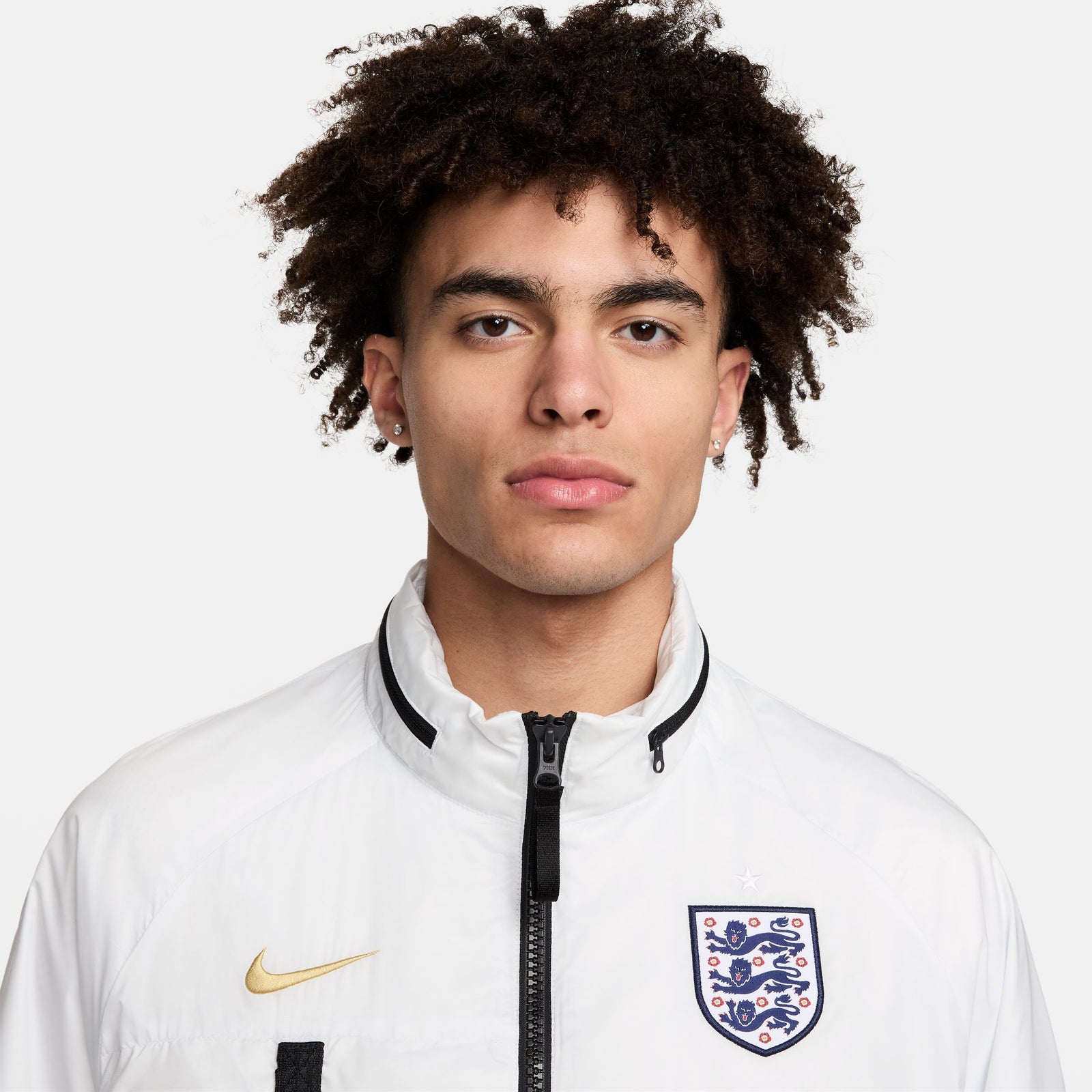 Nike England Men's Soccer Jacket - FZ8360-121-NIKE by Nike | Available at Niky's Sports