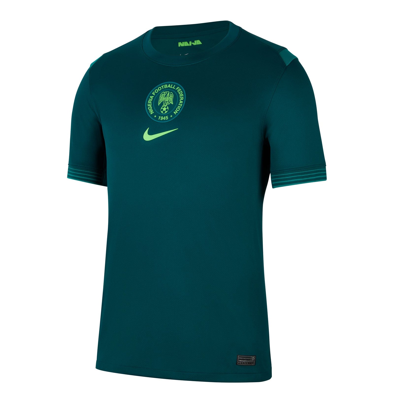 Nike Nigeria 2025 Stadium Home (Women's Team) Men's Dri-FIT Soccer Replica Jersey - FZ9026-483-NIKE by Nike | Available at Niky's Sports