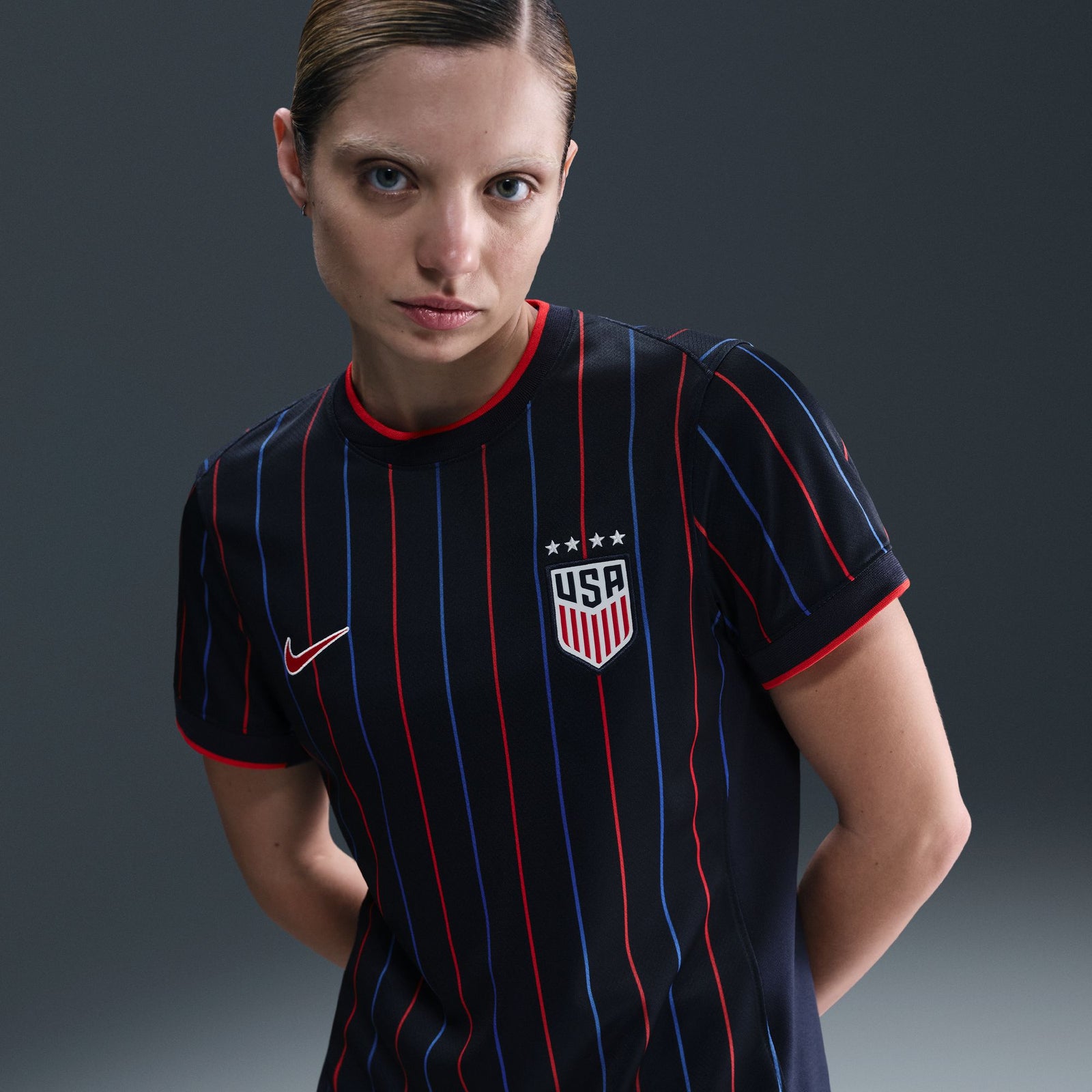 Nike USWNT 2025 Stadium Away (Women's Team) Women's Dri-FIT Soccer Replica Jersey - FZ9139-452-NIKE by Nike | Available at Niky's Sports