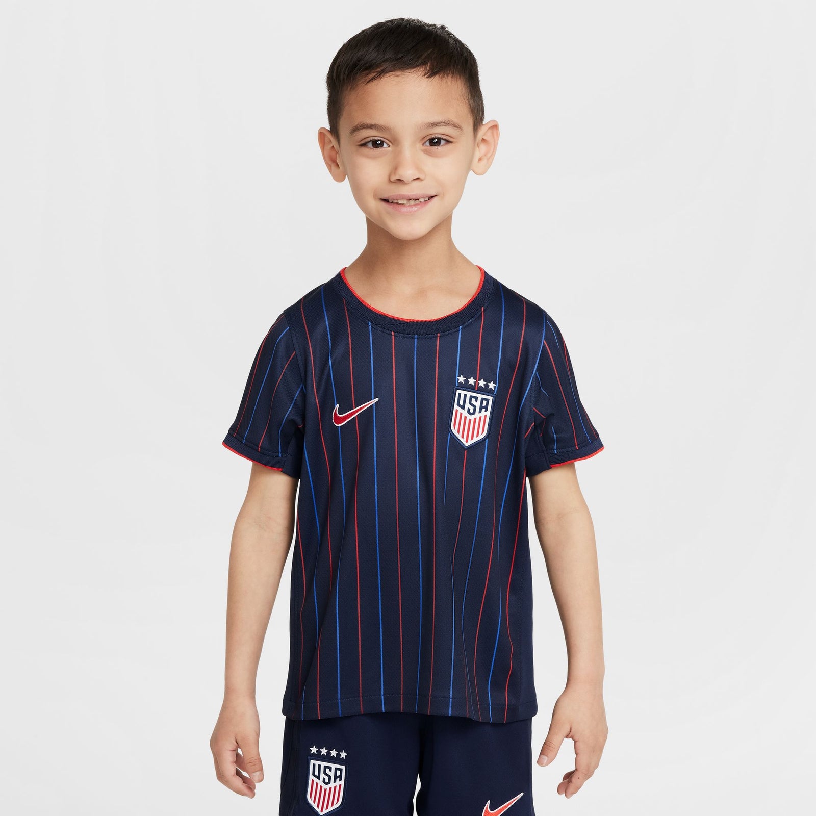 Nike USA Little Kids (Women's Team) Away 2025 Mini Kit - FZ9242-452-NIKE by Nike | Available at Niky's Sports