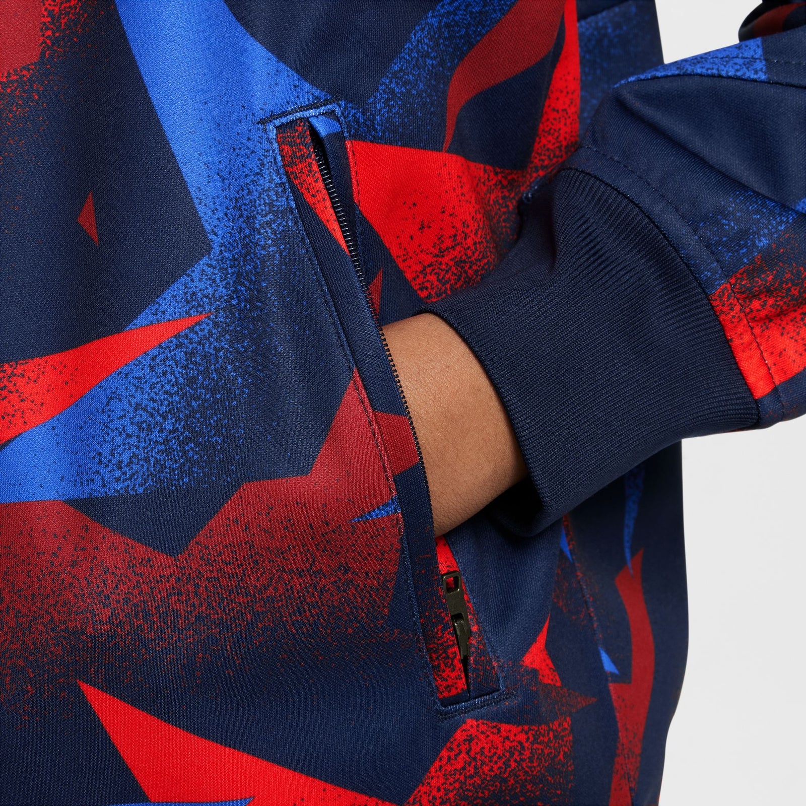 Nike USMNT Academy Pro Big Kids' Dri-FIT Soccer 2025 Anthem Jacket - FZ9411-451-NIKE by Nike | Available at Niky's Sports