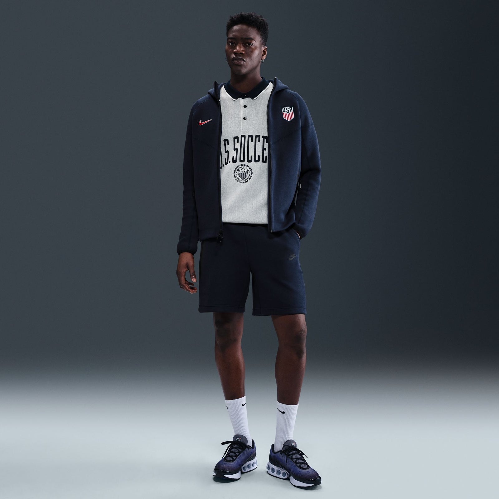 Nike USA Men's 2025 Tech Fleece Hoodie