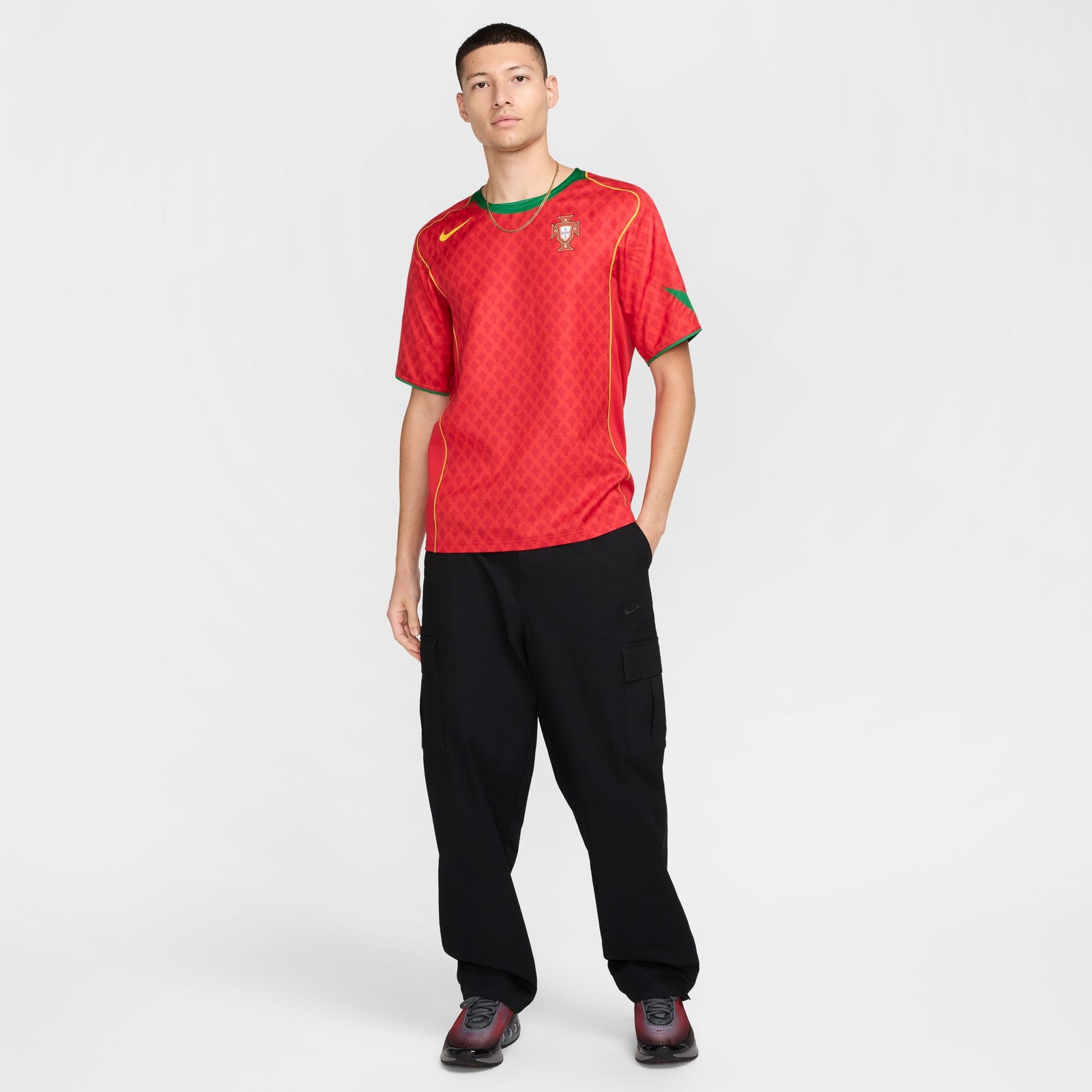 Nike Portugal 2004 Reissue Men's Soccer Replica Jersey - HF6851-614-NIKE by Nike | Available at Niky's Sports