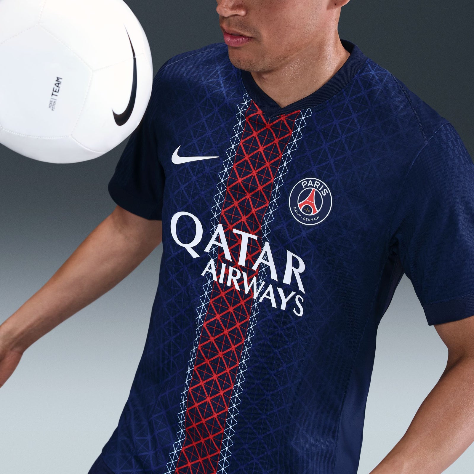 Nike Paris Saint-Germain 2025/26 Match Home Men's Dri-FIT ADV Soccer Authentic Jersey - HJ4547-411-NIKE by Nike | Available at Niky's Sports