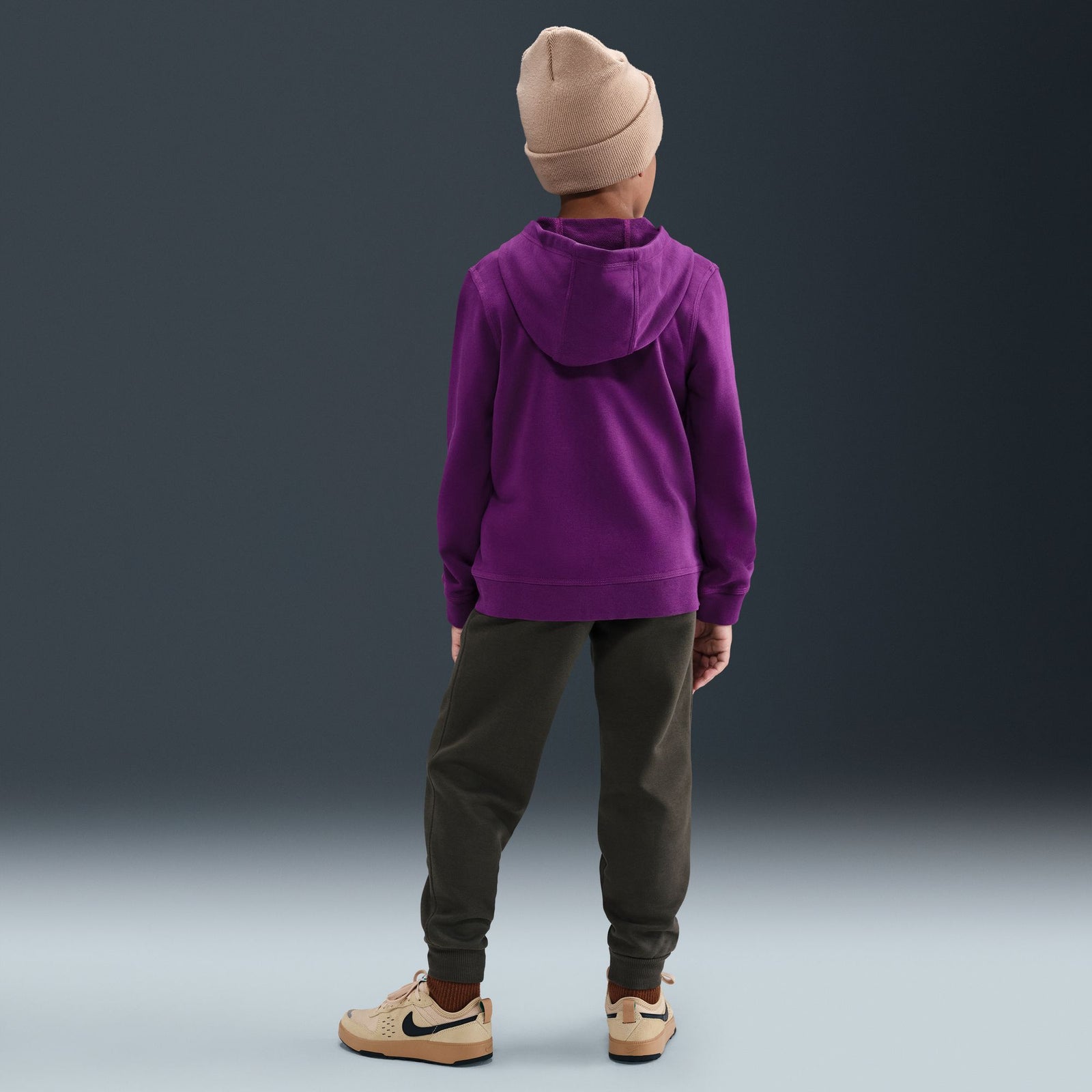 Nike FC Barcelona Club Big Kids' (Boys') Soccer Full-Zip Hoodie - HM3049-595-NIKE by Nike | Available at Niky's Sports