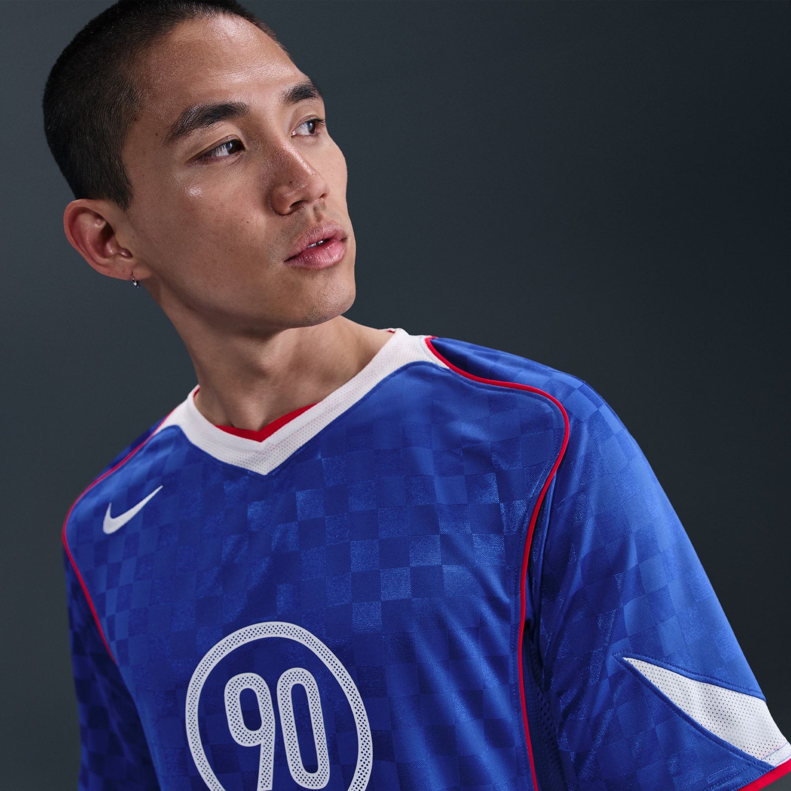 Nike Total 90 Dri-FIT Soccer Jersey - IB4212-480-NIKE by Nike | Available at Niky's Sports