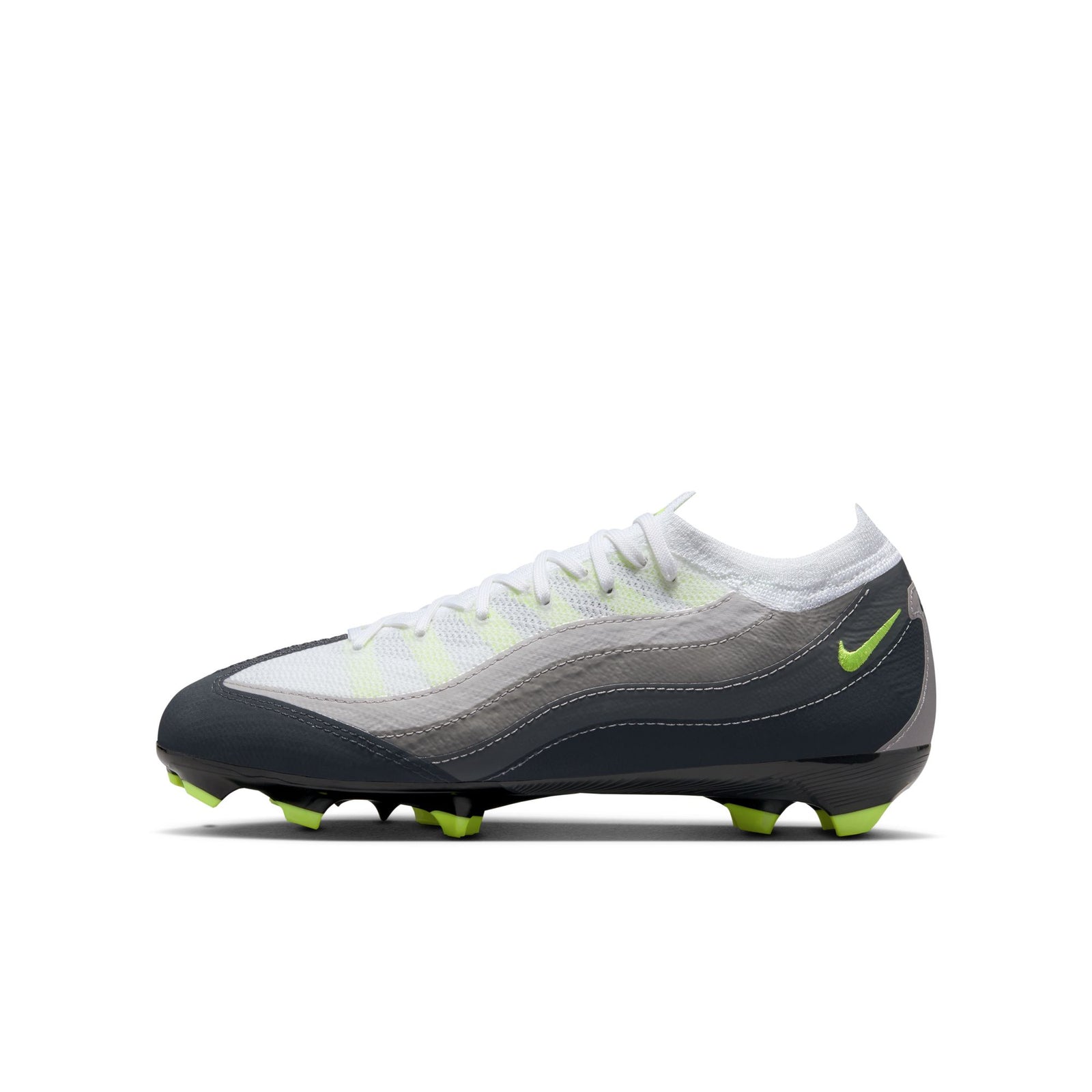 Nike Jr. Mercurial Vapor 16 Pro Air Max 95 SE Little/Big Kids' FG Low-Top Soccer Cleats - IB4524-001-NIKE by Nike | Available at Niky's Sports