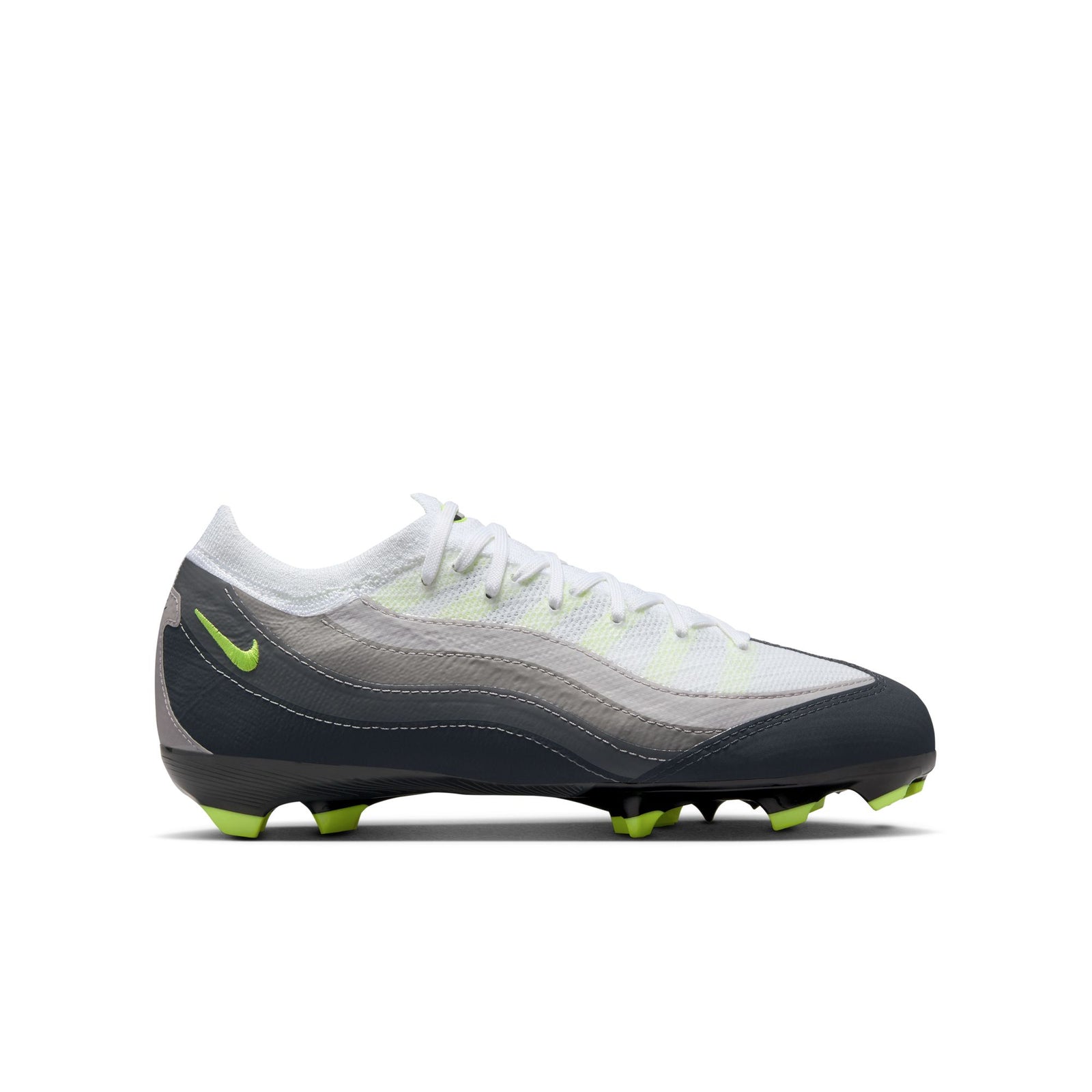 Nike Jr. Mercurial Vapor 16 Pro Air Max 95 SE Little/Big Kids' FG Low-Top Soccer Cleats - IB4524-001-NIKE by Nike | Available at Niky's Sports