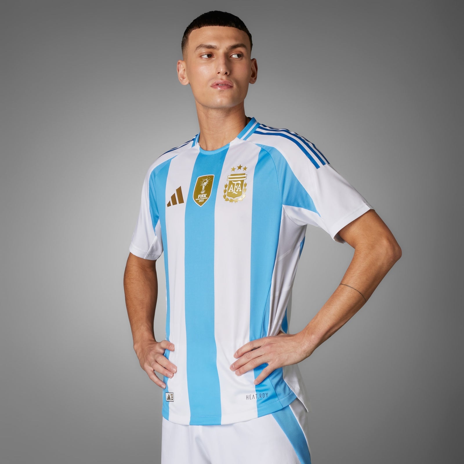 adidas ARGENTINA 2024 HOME AUTHENTIC JERSEY - IP8388-ADIDAS by adidas | Available at Niky's Sports
