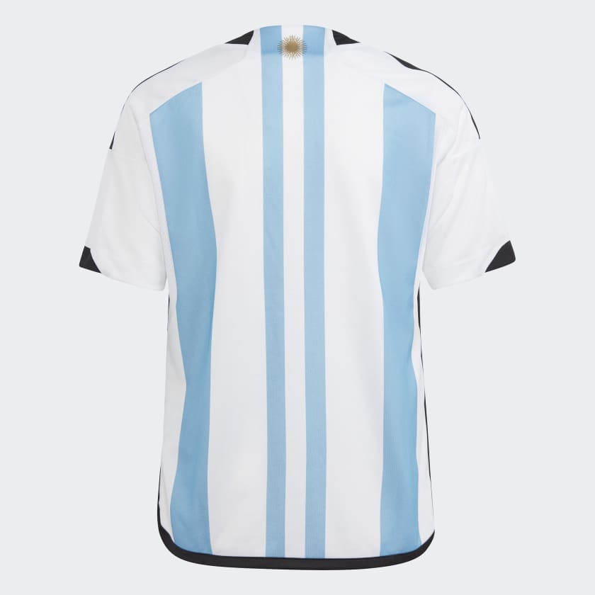 adidas ARGENTINA 22 WINNERS HOME YOUTH SOCCER JERSEY