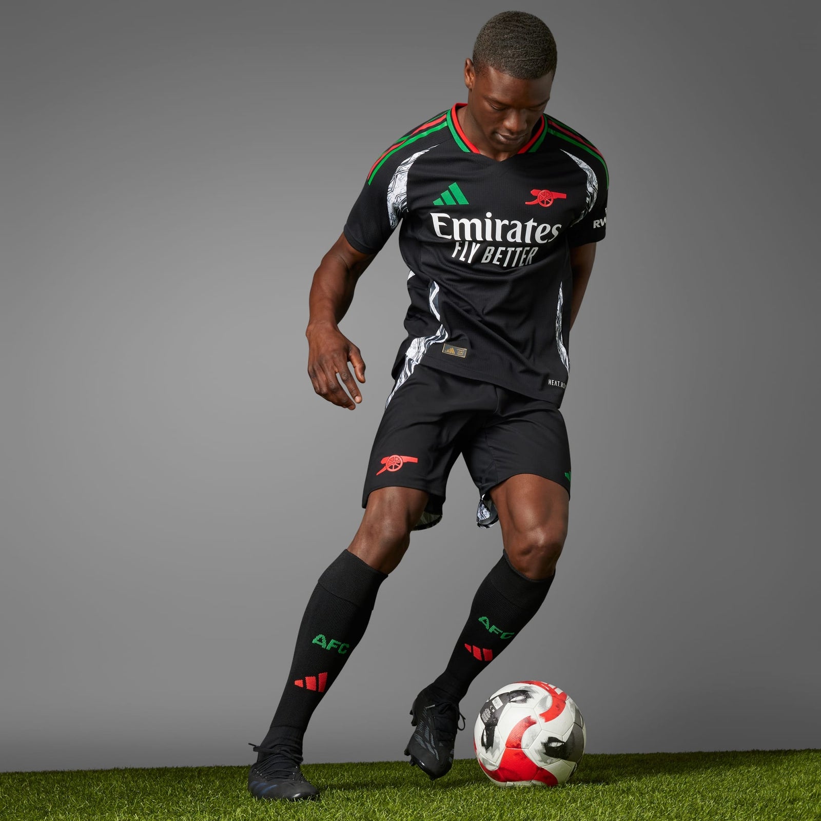 adidas ARSENAL 24/25 MEN'S AWAY AUTHENTIC JERSEY - IT6147-ADIDAS by adidas | Available at Niky's Sports