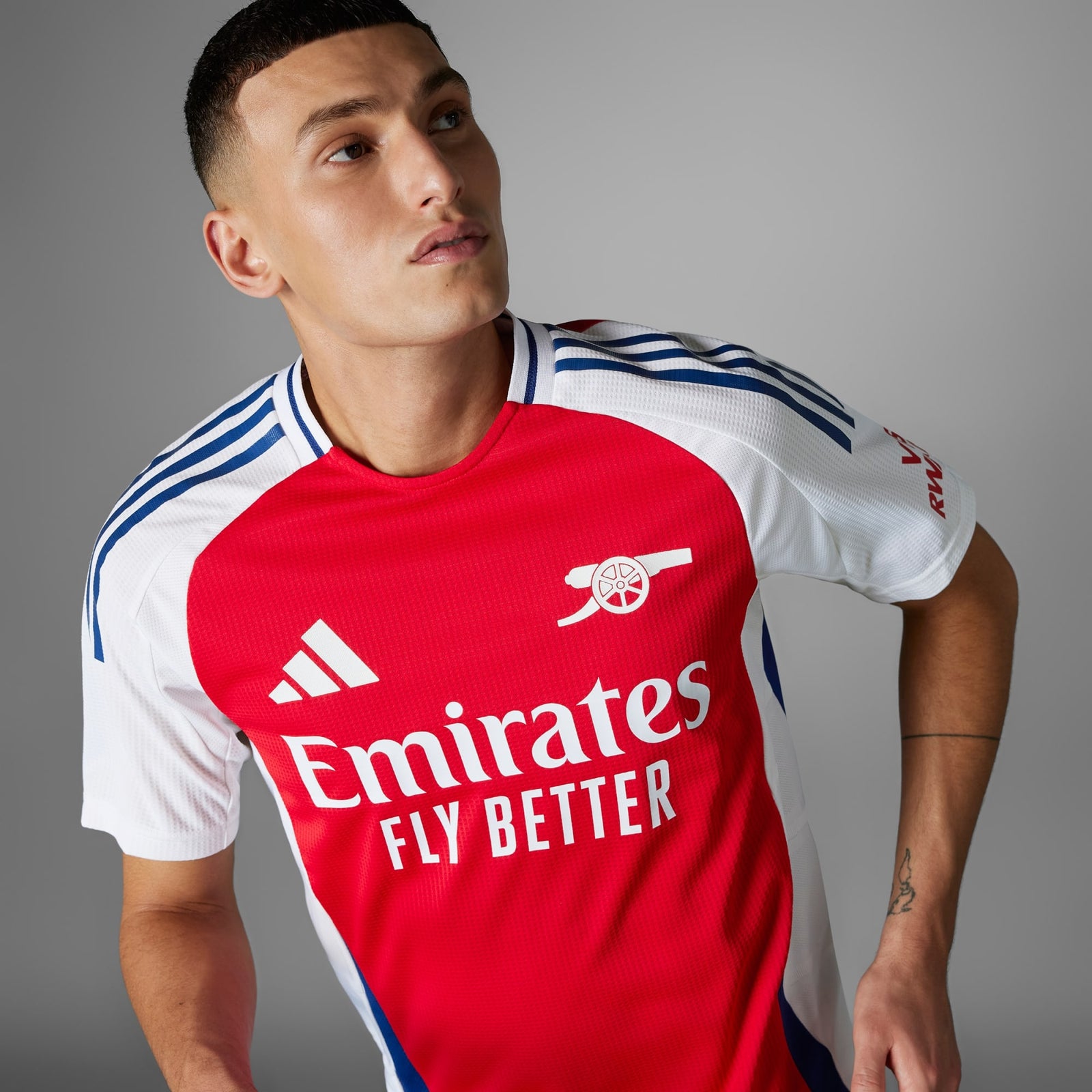 adidas ARSENAL 24/25 MEN'S HOME AUTHENTIC JERSEY - IT6140-ADIDAS by adidas | Available at Niky's Sports