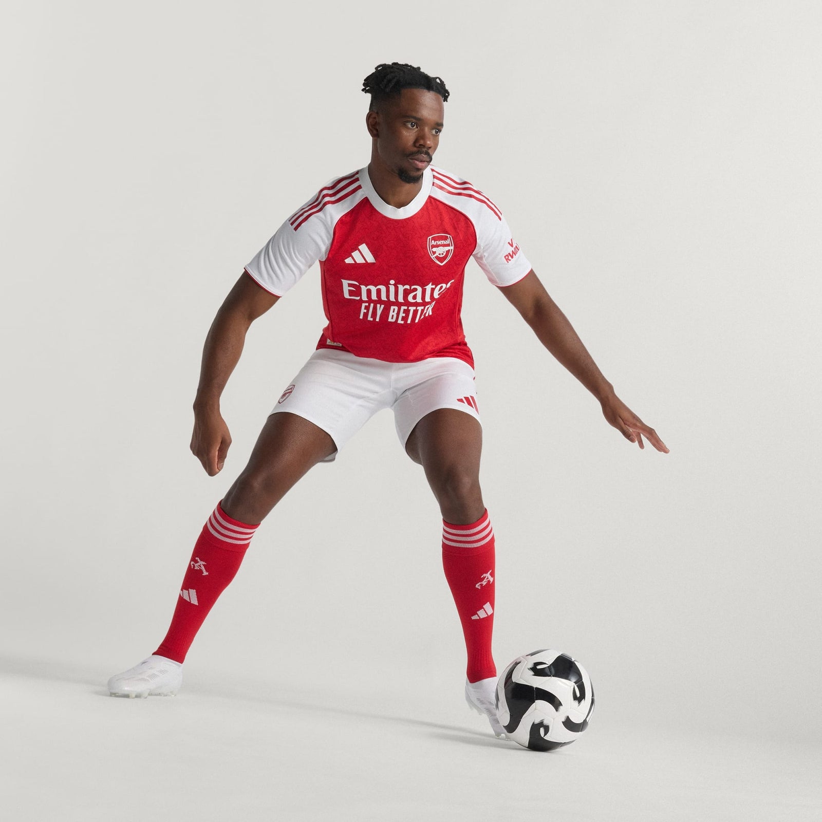 adidas Arsenal 25/26 Men's Home Authentic Jersey - JI9516-ADIDAS by adidas | Available at Niky's Sports