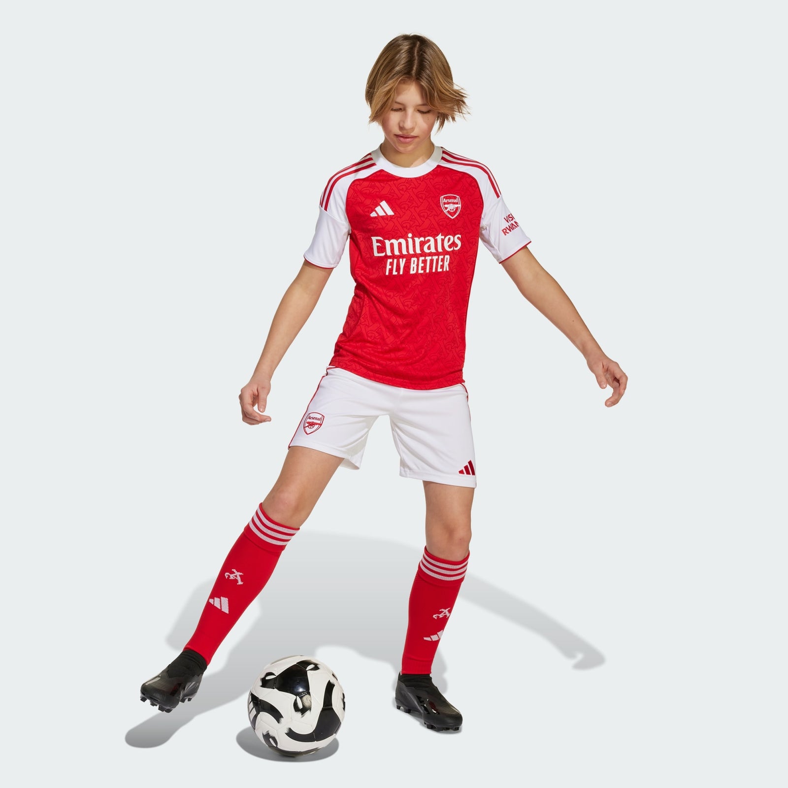 adidas Arsenal 25/26 Home Jersey Kids - JI9533-ADIDAS by adidas | Available at Niky's Sports