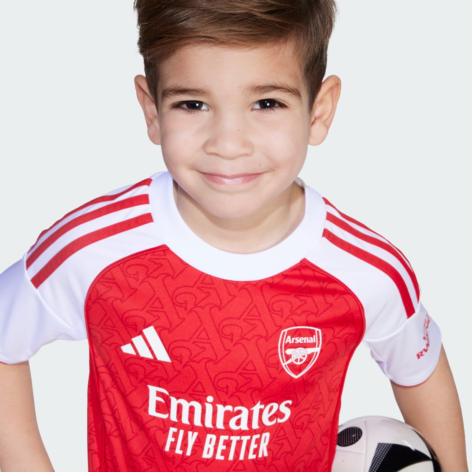adidas Arsenal 25/26 Home Mini Kit Kids - JI9529-ADIDAS by adidas | Available at Niky's Sports