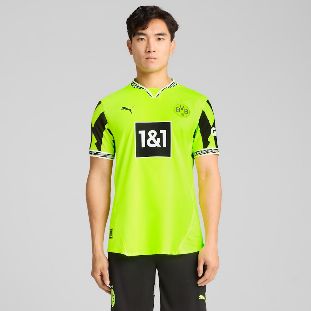 Puma Borussia Dortmund Authentic Anniversary Neon Jersey - 777596-04-PUMA by Puma | Available at Niky's Sports