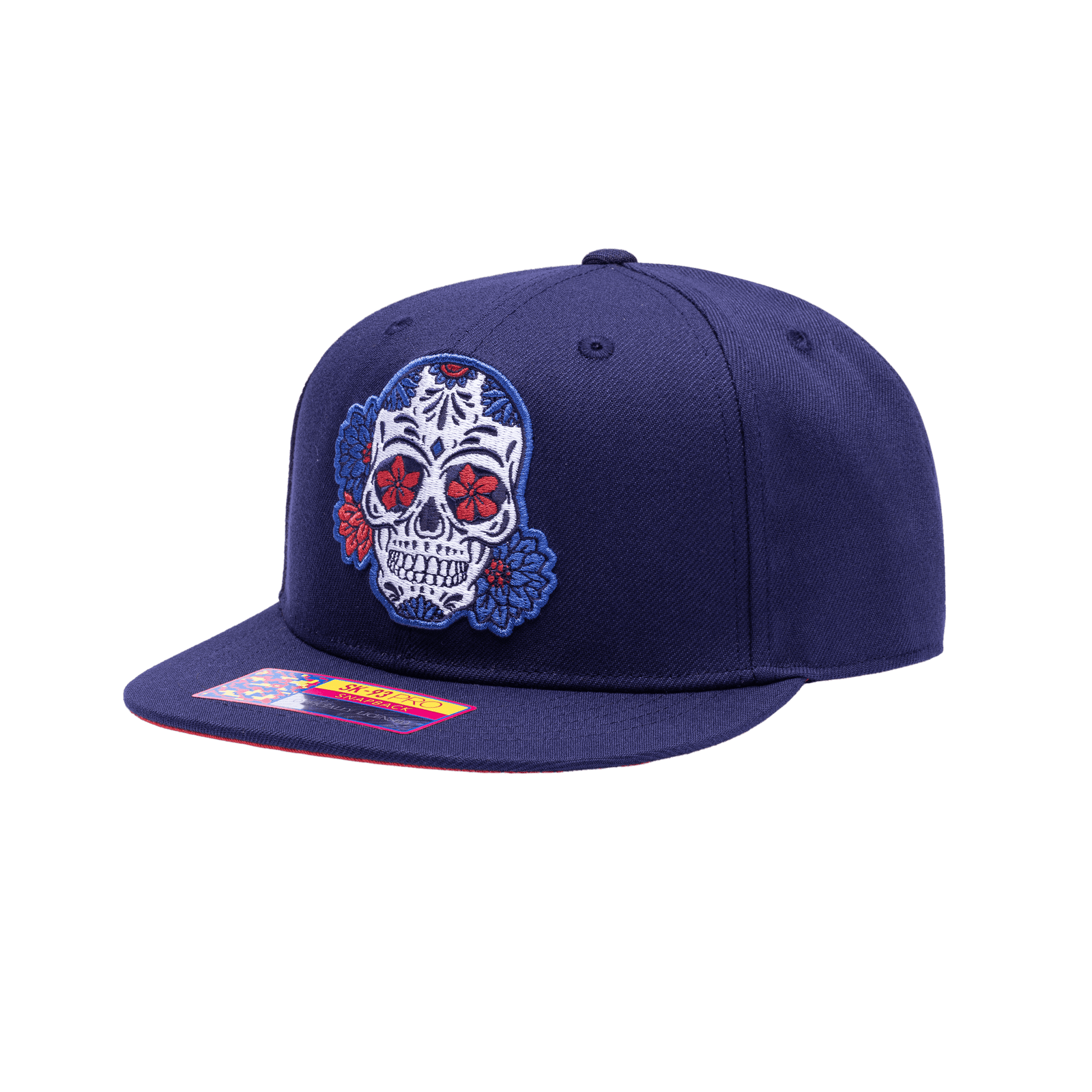 FAN INK CRUZ AZUL ¿ME DA MI CALAVERITA? SNAPBACK HAT - CAZ-2093-5685-FAN INK by Fan Ink | Available at Niky's Sports