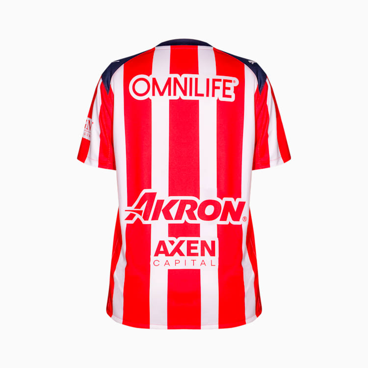 Puma Chivas 25/26 Home Replica Big Kids' Soccer Jersey - 713580-01-PUMA by Puma | Available at Niky's Sports