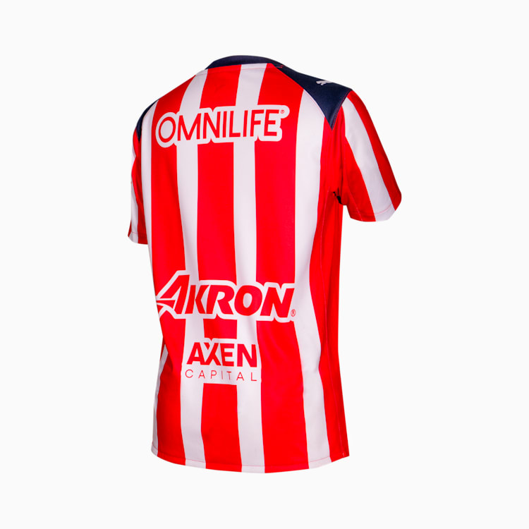 Puma Chivas 25/26 Home Replica Big Kids' Soccer Jersey - 713580-01-PUMA by Puma | Available at Niky's Sports