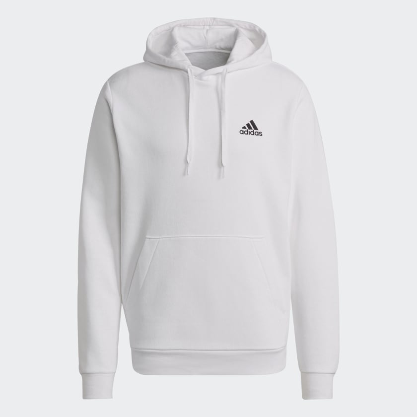 adidas ESSENTIALS FLEECE MEN'S HOODIE - H12211-ADIDAS by adidas | Available at Niky's Sports